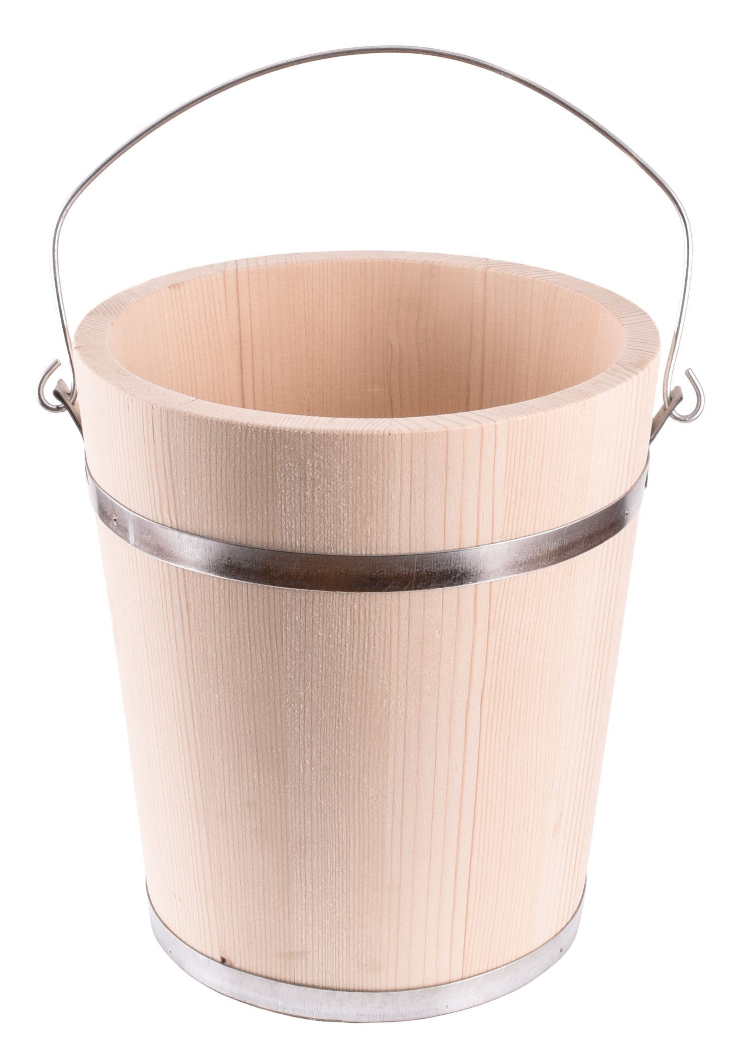 Imagen única de: Cubo De Madera, Aprox. 10 Litros, Abeto