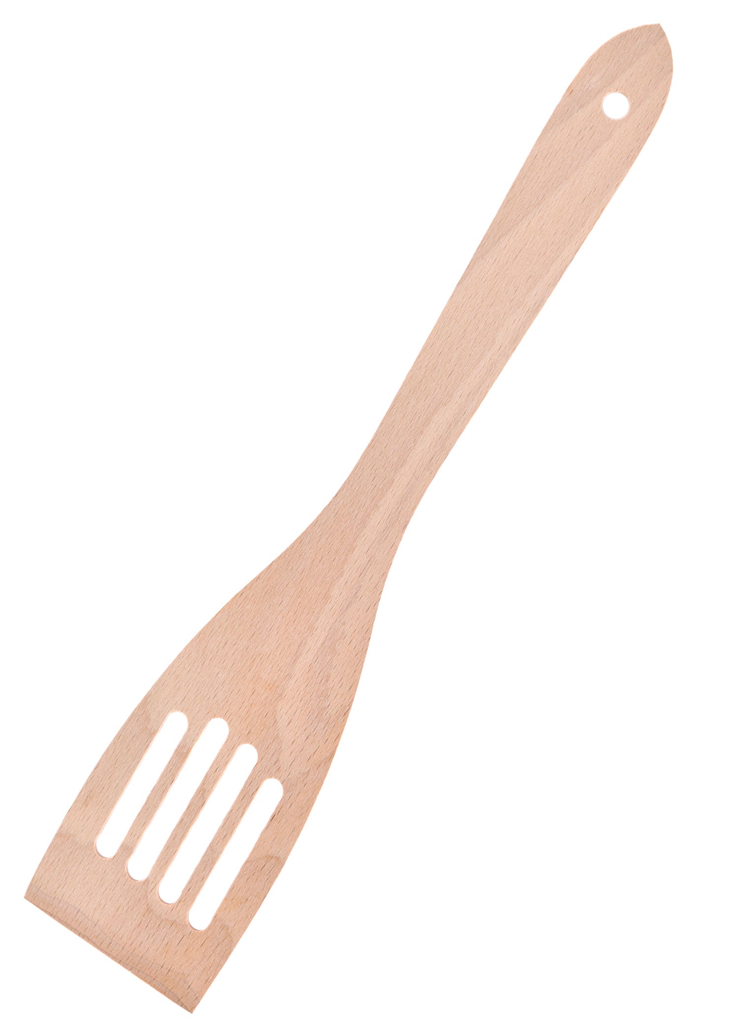 Imagen única de: Espátula De Madera De Haya, Con Ranuras, Aprox. 30 X 6 Cm.