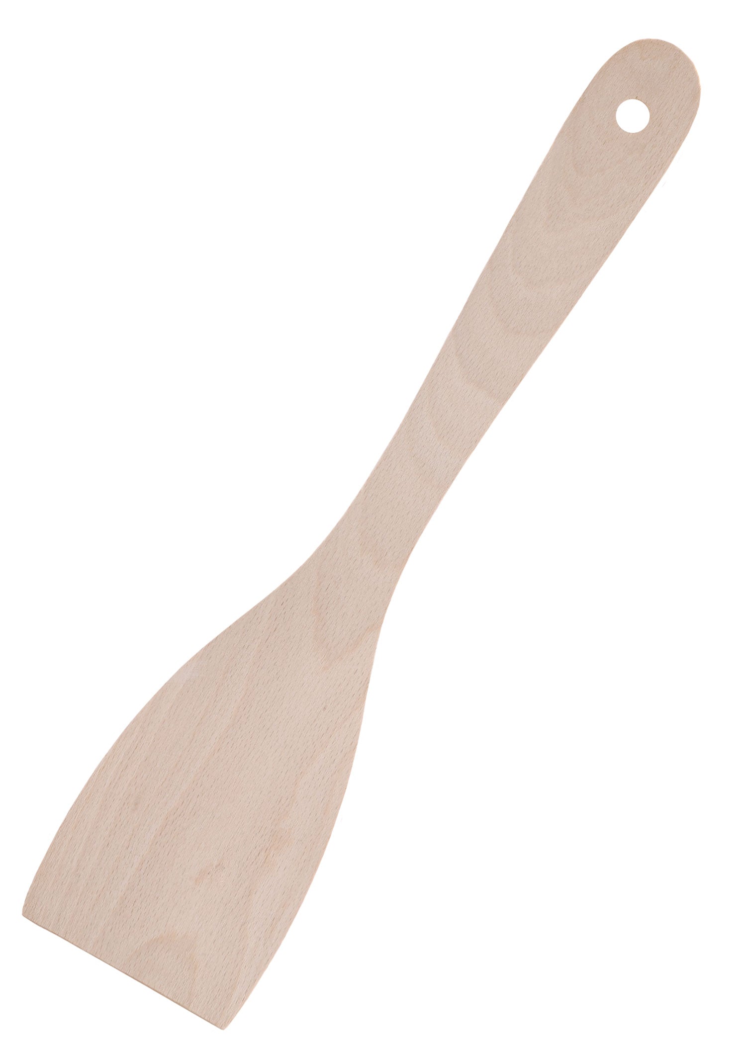 Imagen única de: Espátula De Madera De Haya, Curvada, Aprox. 30 X 7 Cm.