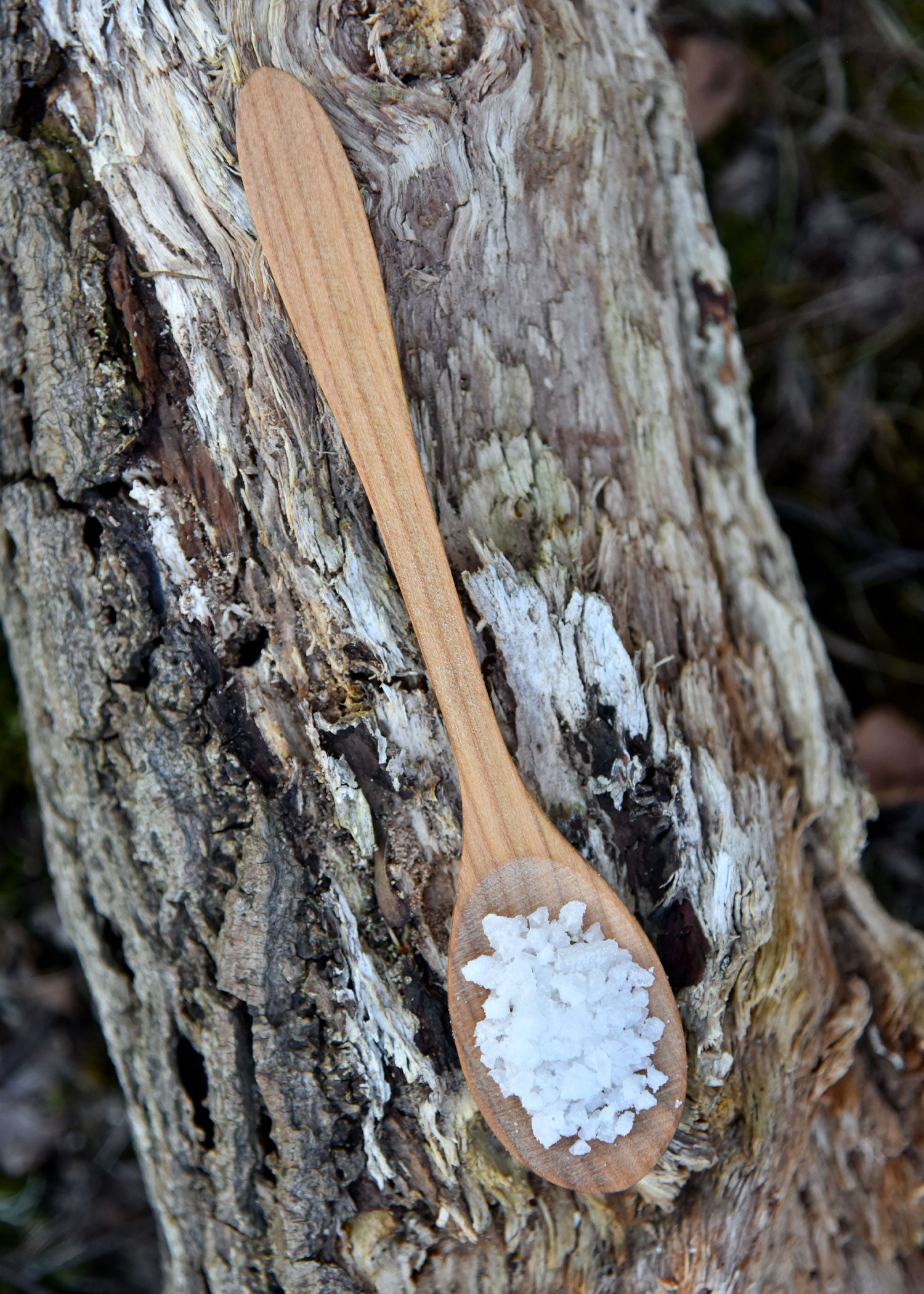 Imagen única de: Cuchara De Madera De Cerezo, Aprox. 21 X 4 Cm.