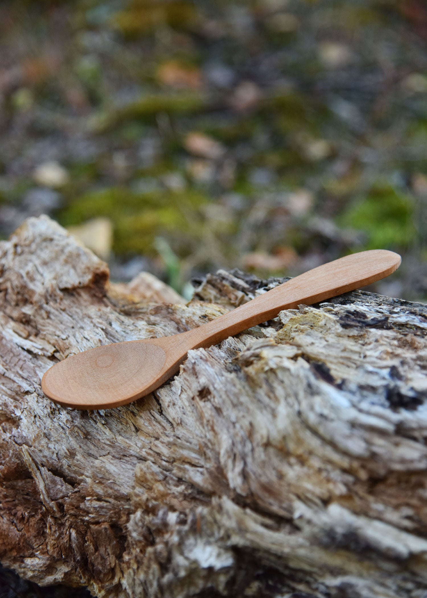 Imagen única de: Cuchara De Madera De Cerezo, Aprox. 17 X 4 Cm