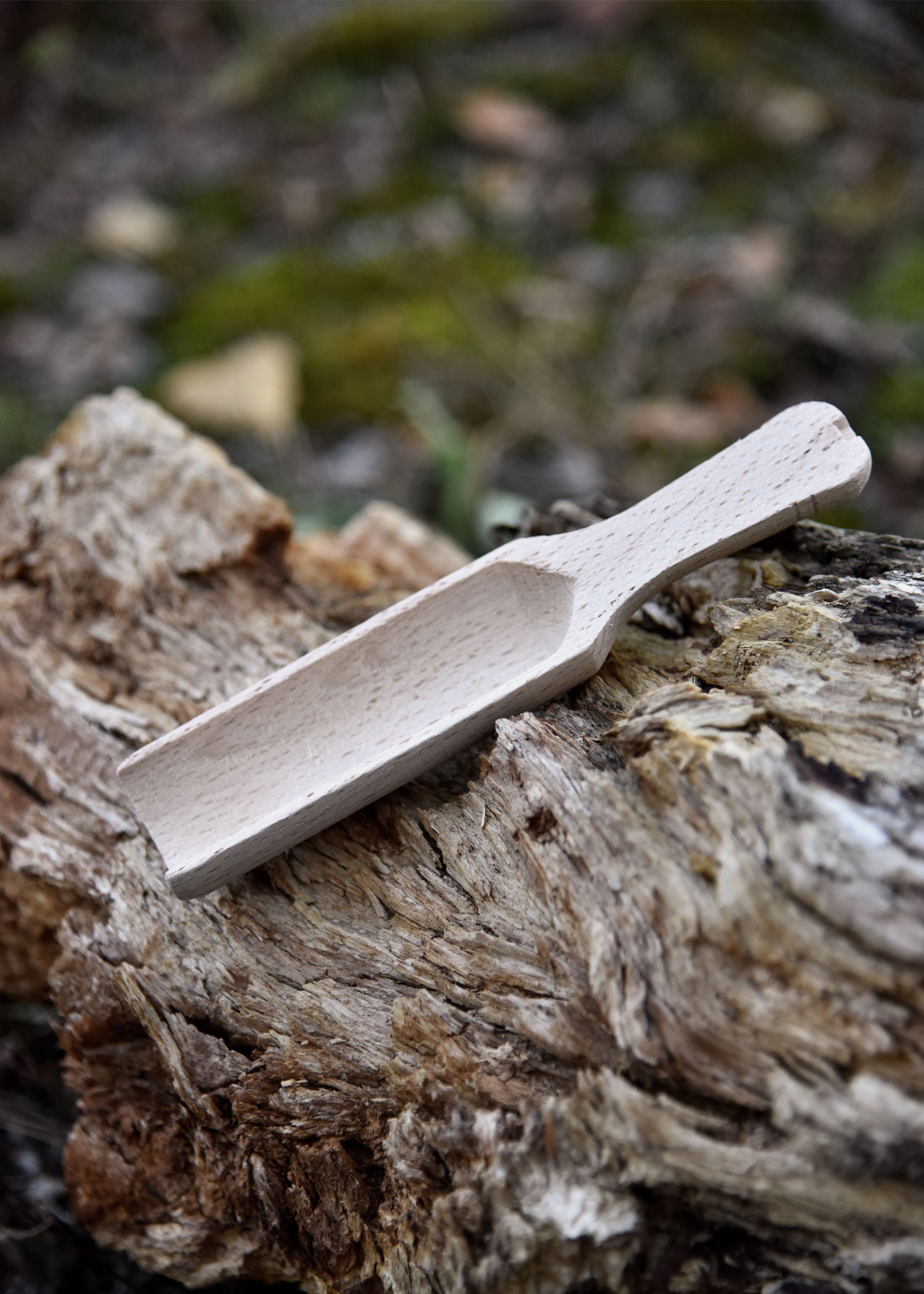 Imagen única de: Pala De Madera De Haya, Mango Plano, Aprox. 15 X 3,5 Cm.