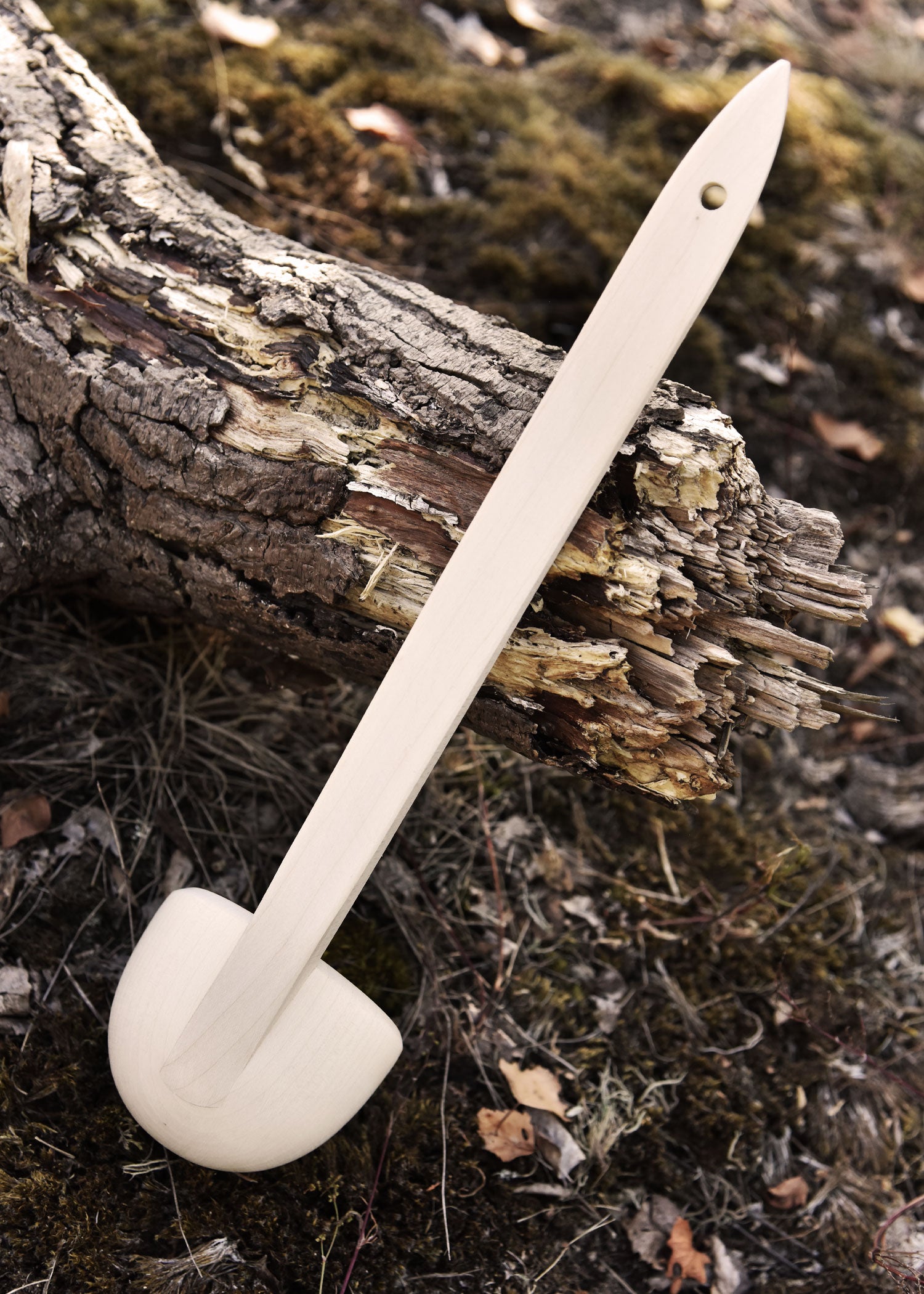 Imagen única de: Cucharón De Madera De Arce, Aprox. 36 X 8,5 Cm.