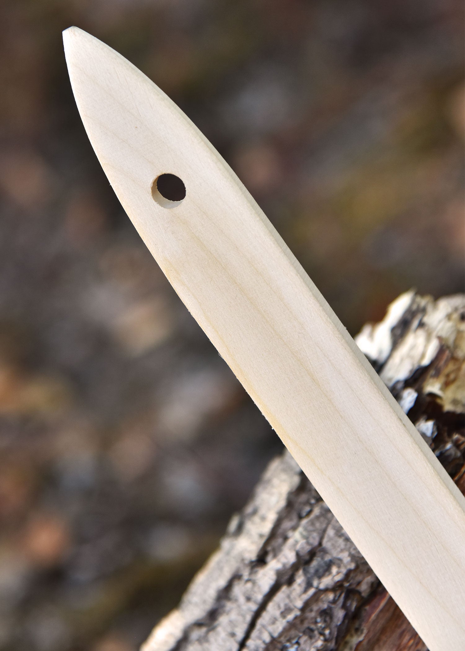 Imagen única de: Cucharón De Madera De Arce, Aprox. 36 X 8,5 Cm.