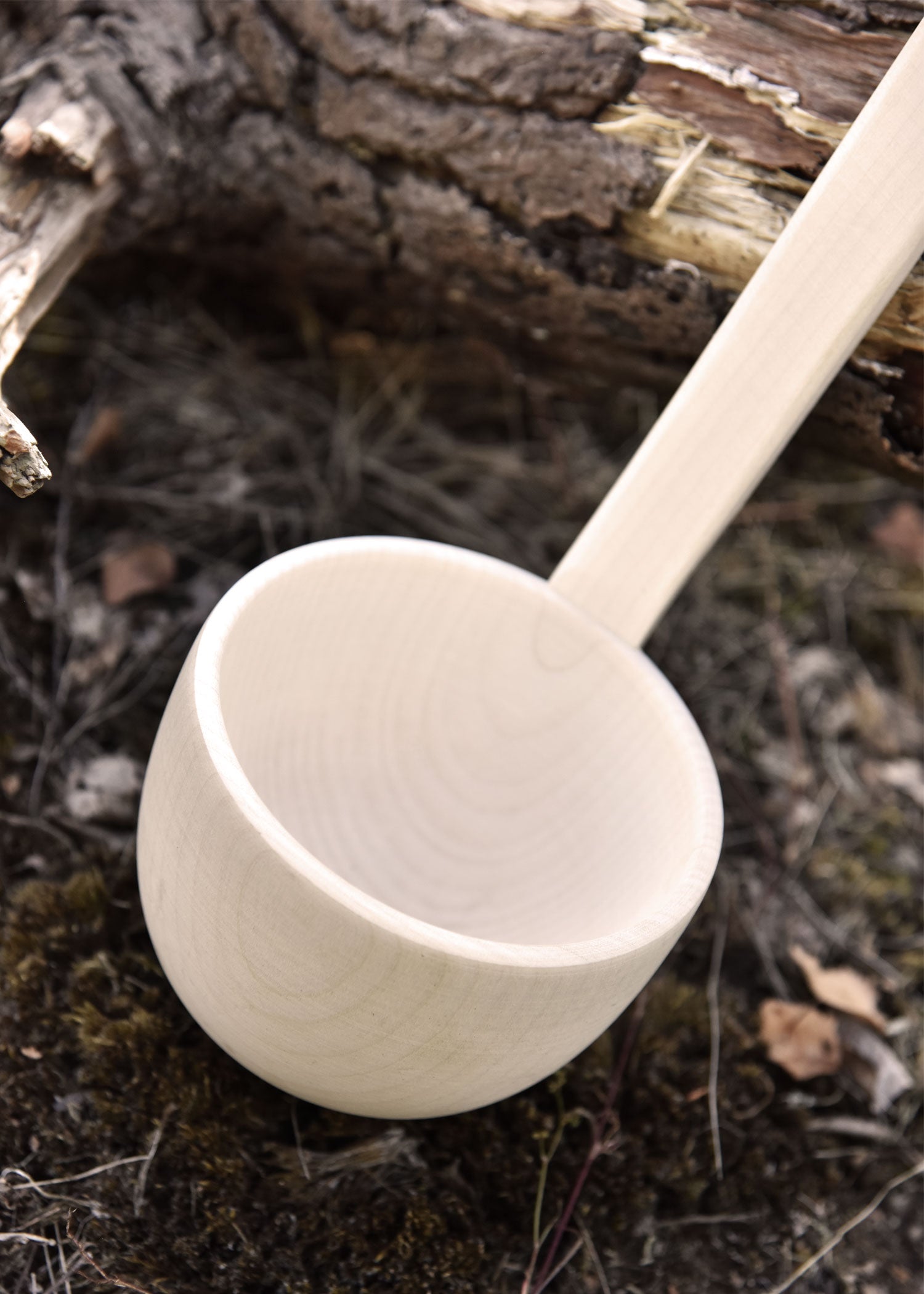 Imagen única de: Cucharón De Madera De Arce, Aprox. 53 X 12 Cm.