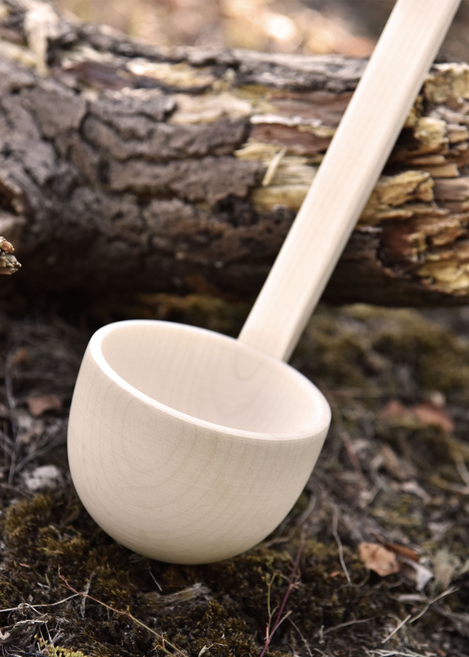 Imagen única de: Cucharón De Madera De Arce, Aprox. 53 X 12 Cm.