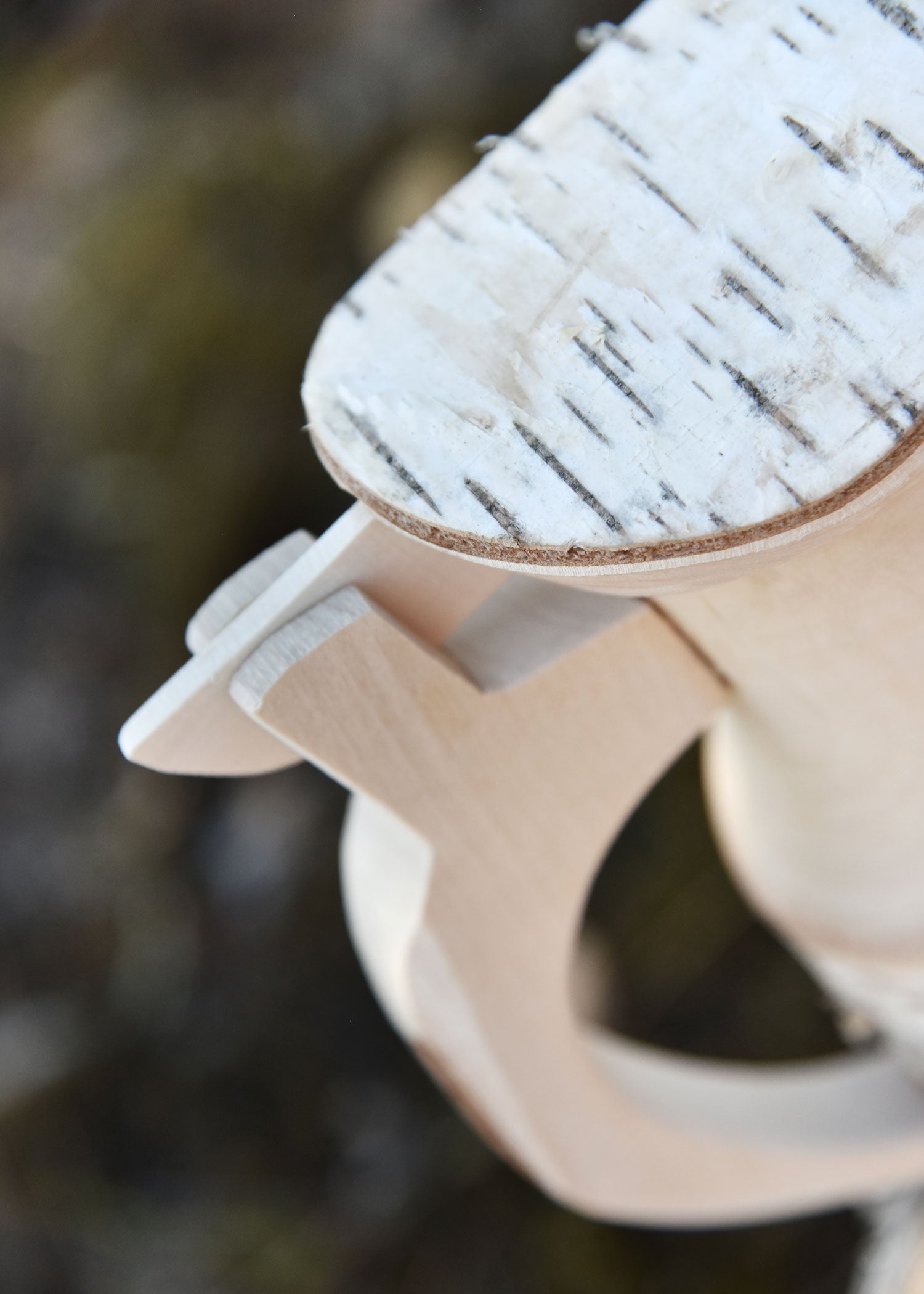 Imagen única de: Jarra De Madera De Abedul Con Tapa De Aprox. 17 X 14 Cm.