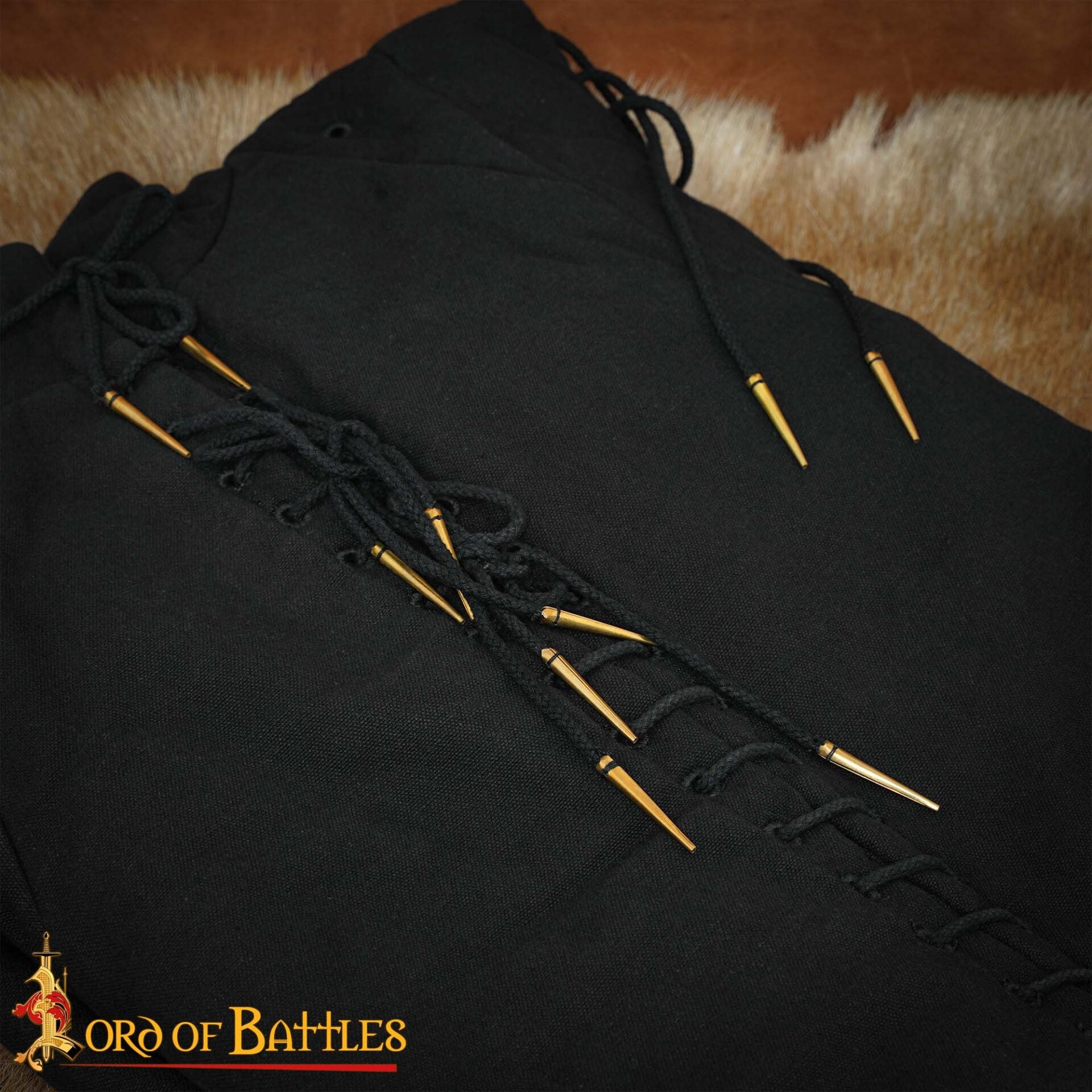 Juego de 10 Puntas de Lazo de Latón Macizo para Trajes Históricos y Artesanía en Cuero - Imagen 7