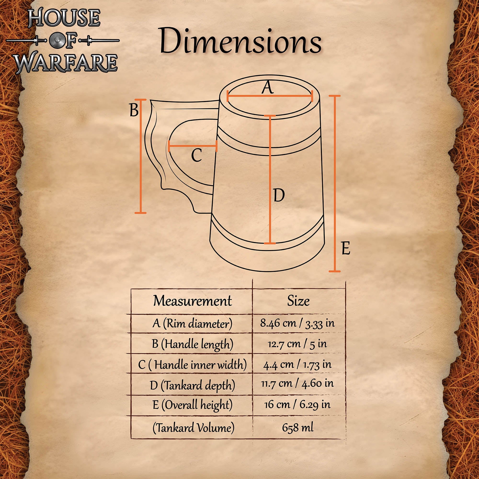 Imagen única de: Jarra Vikinga de Madera con Revestimiento de Acero Inoxidable - Acabado Pulido