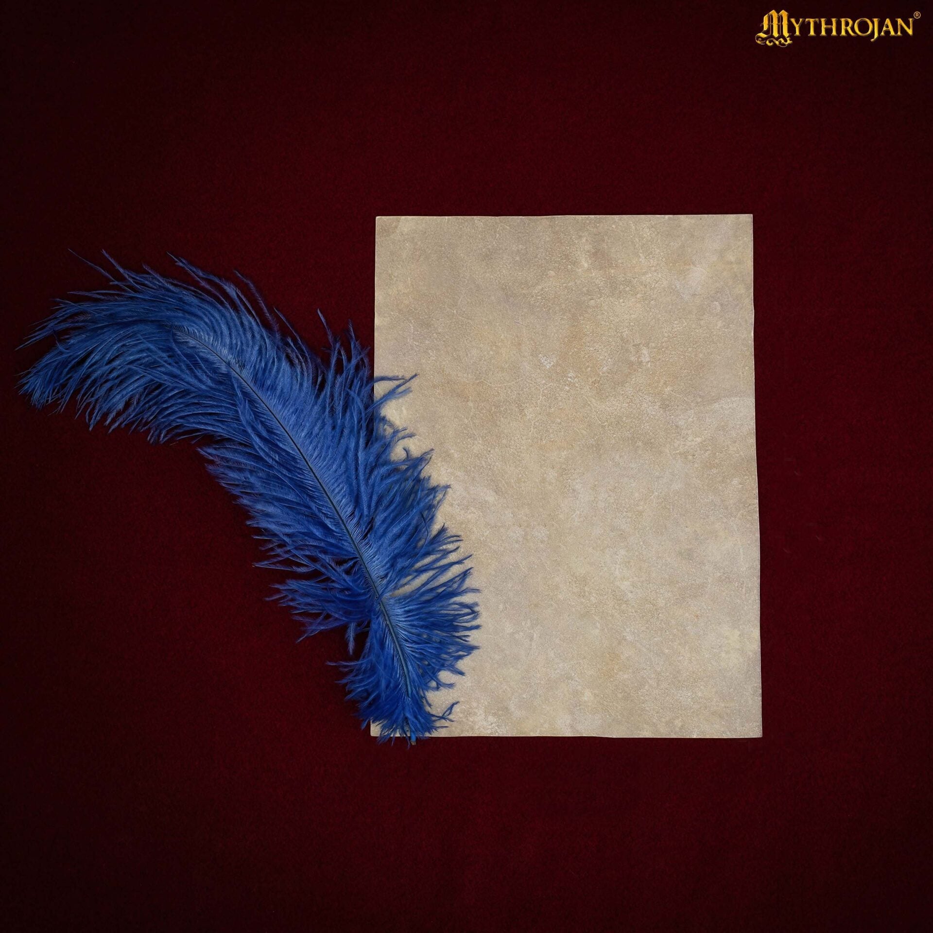 Imagen única de: Hoja de Pergamino Medieval para Escribir de 8x11 Pulgadas - Aspecto Envejecido Natural | 1 Unidad