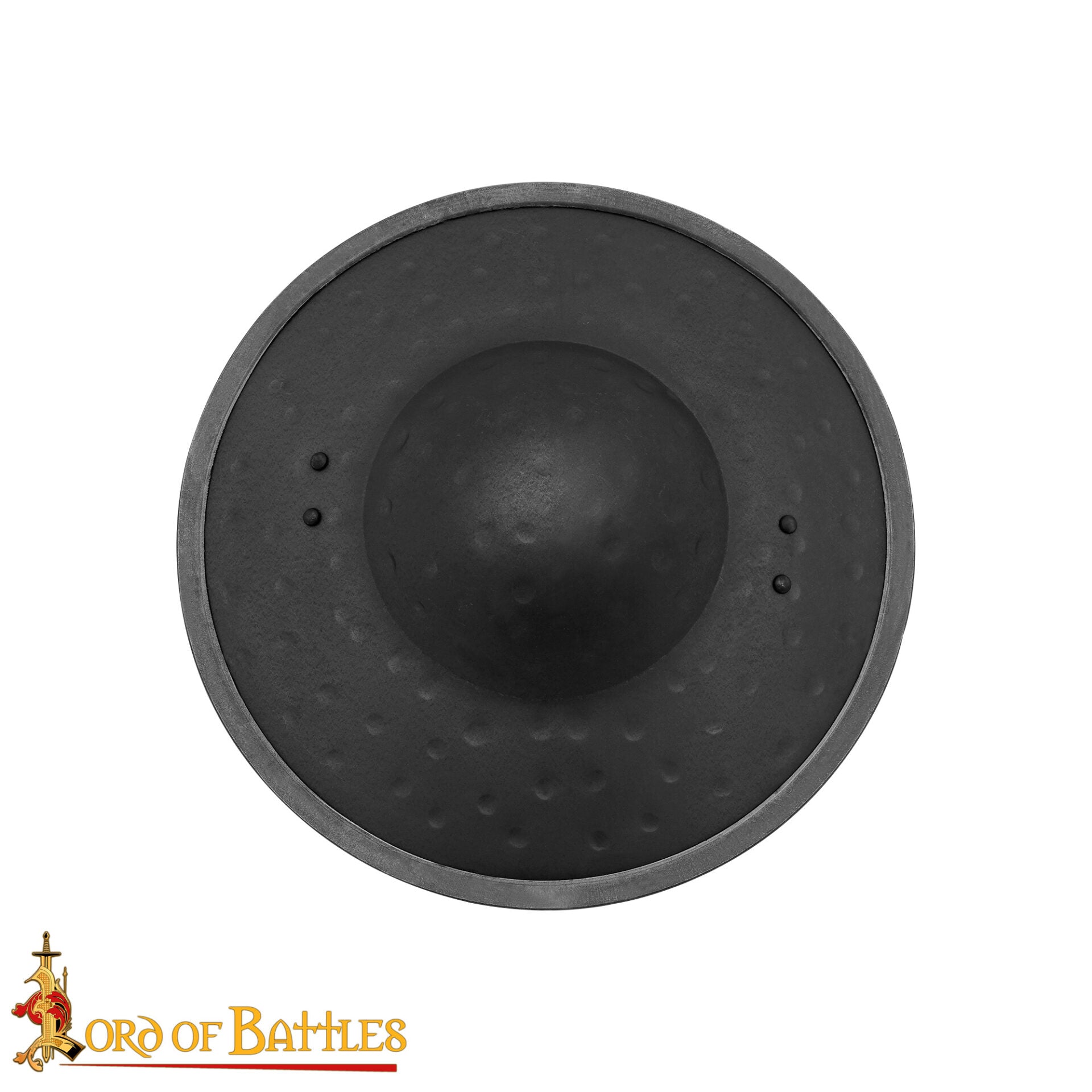 Imagen única de: Escudo Medieval con Empuñadura de Madera | Larp & Display