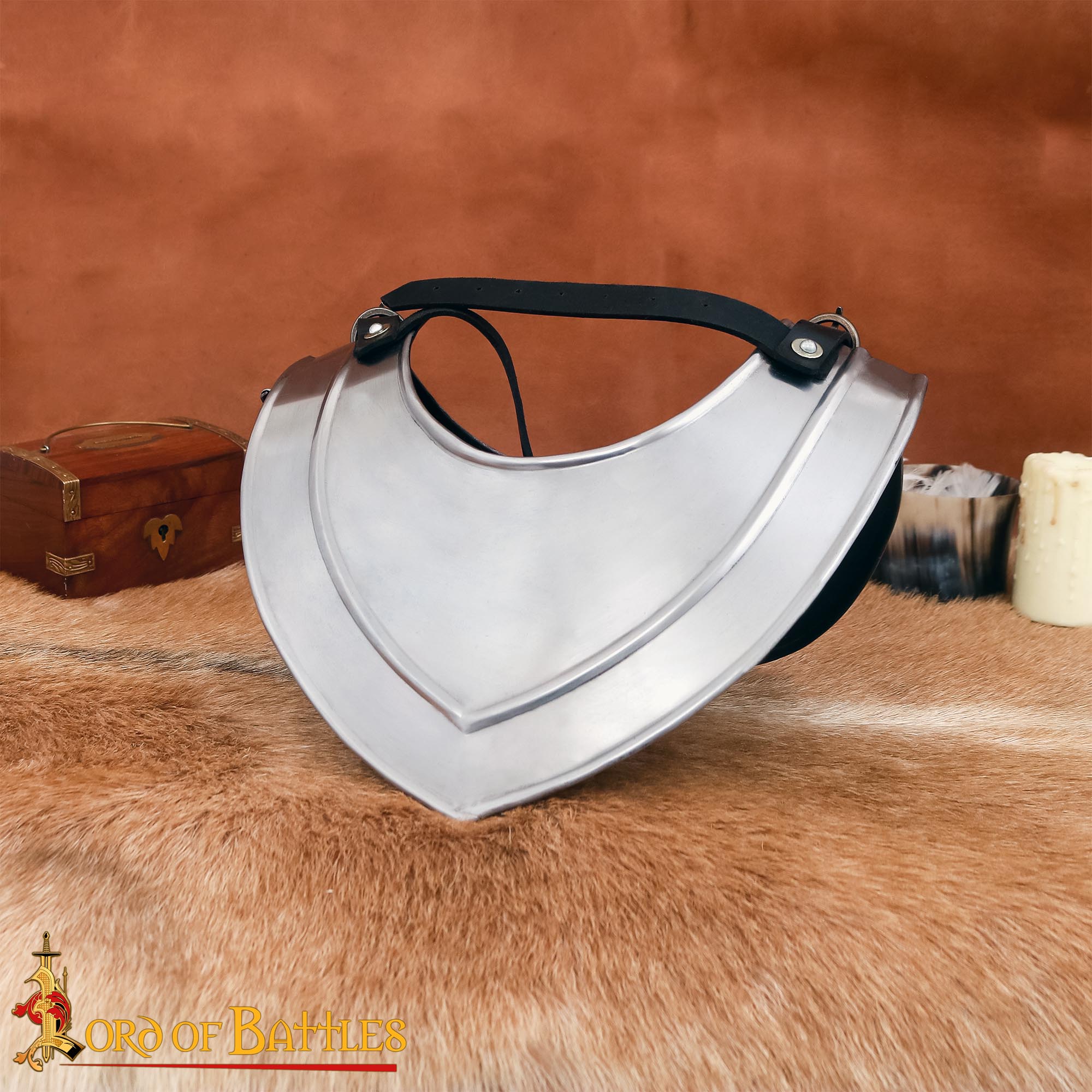 Imagen única de: Gorget Medieval Simple Calibre 18