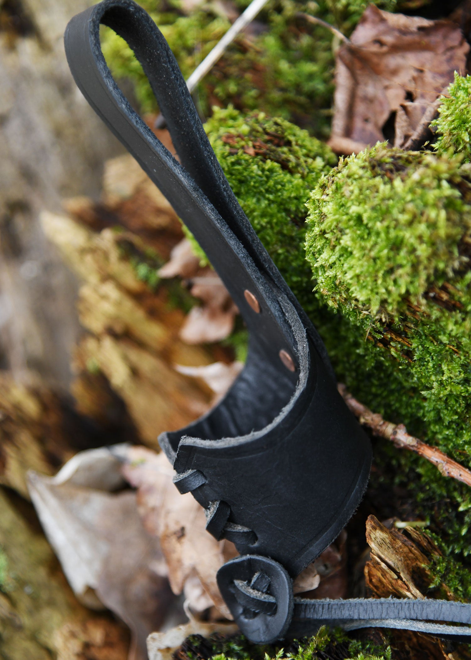 Imagen única de: Soporte Para Cinturón De Cuero Para Bocinas De 0,2 L Y 0,3 L, Negro