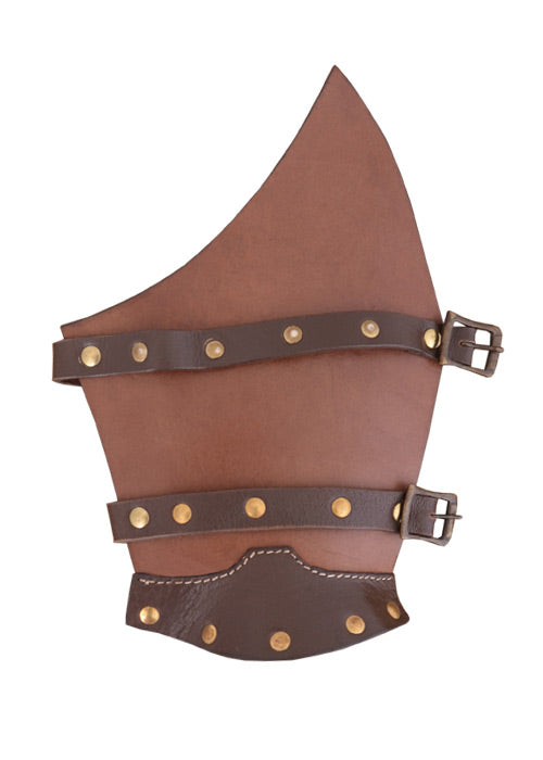 Imagen única de: Brazaletes De Cuero Guerrero, Par