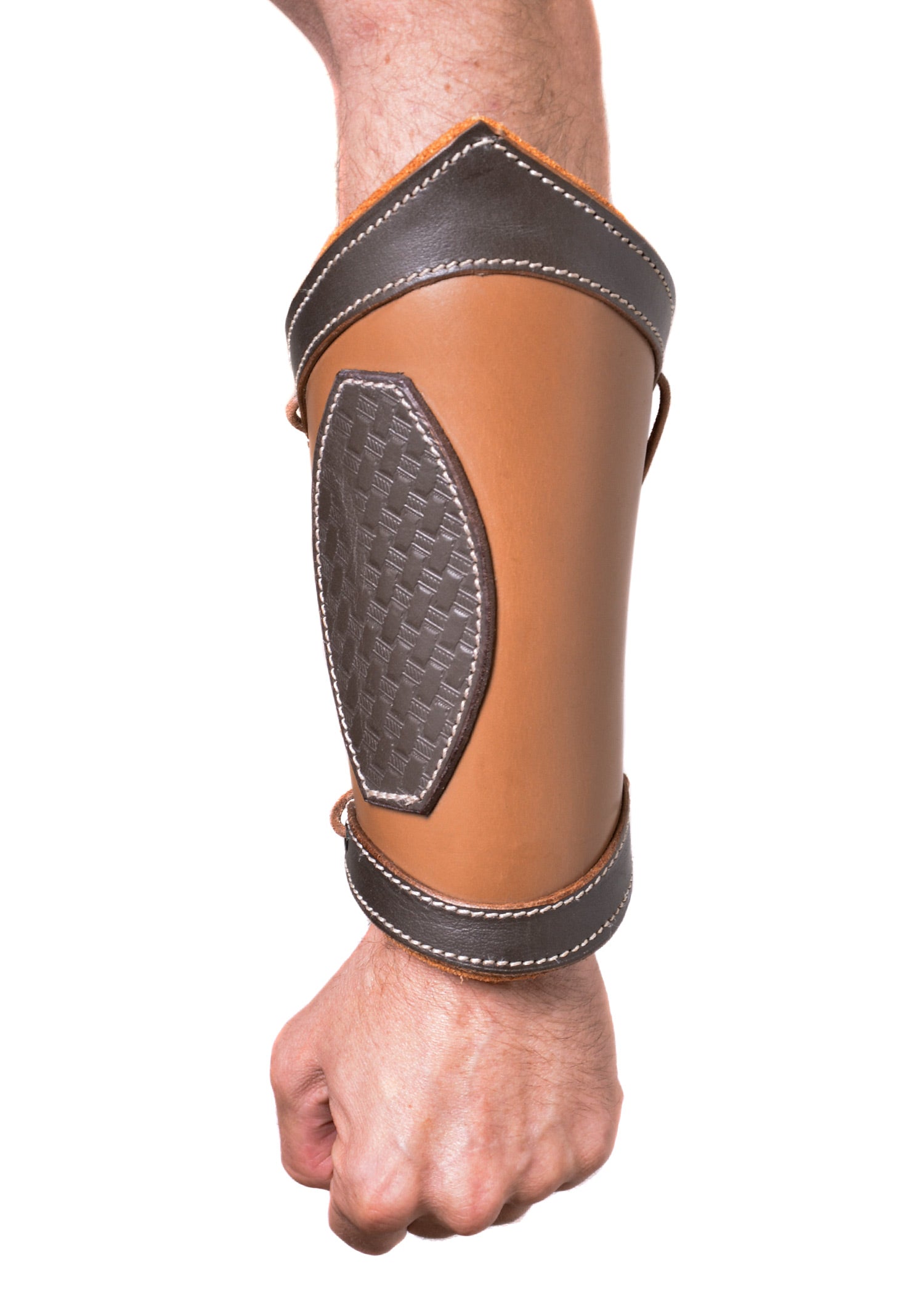 Imagen única de: Brazaletes De Cuero Celta, Par