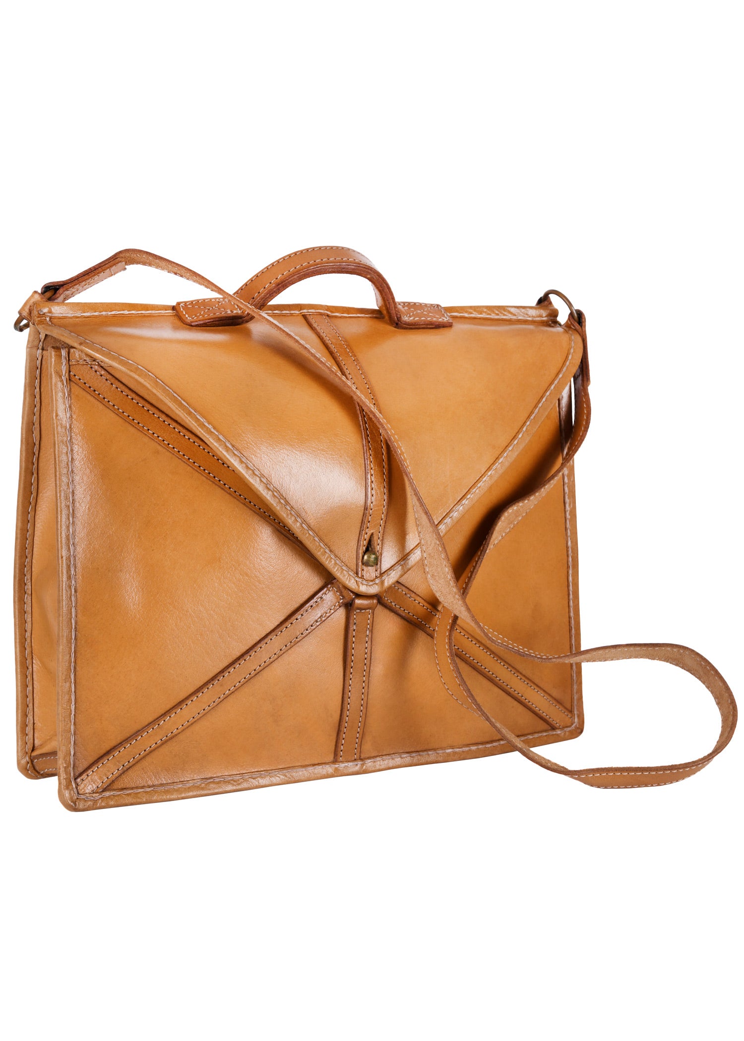 Imagen única de: Bolso Romano De Piel, Pera