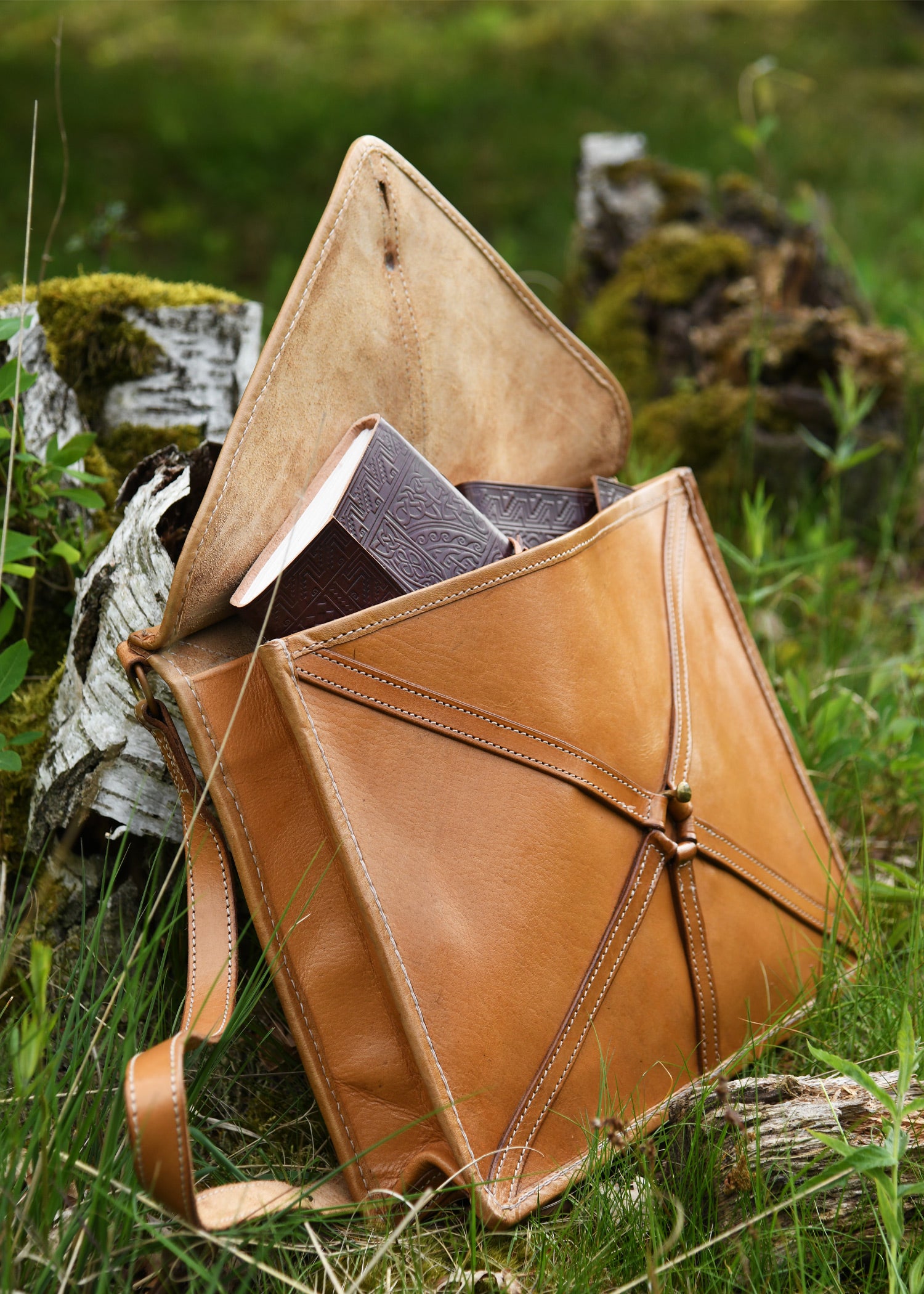 Imagen única de: Bolso Romano De Piel, Pera