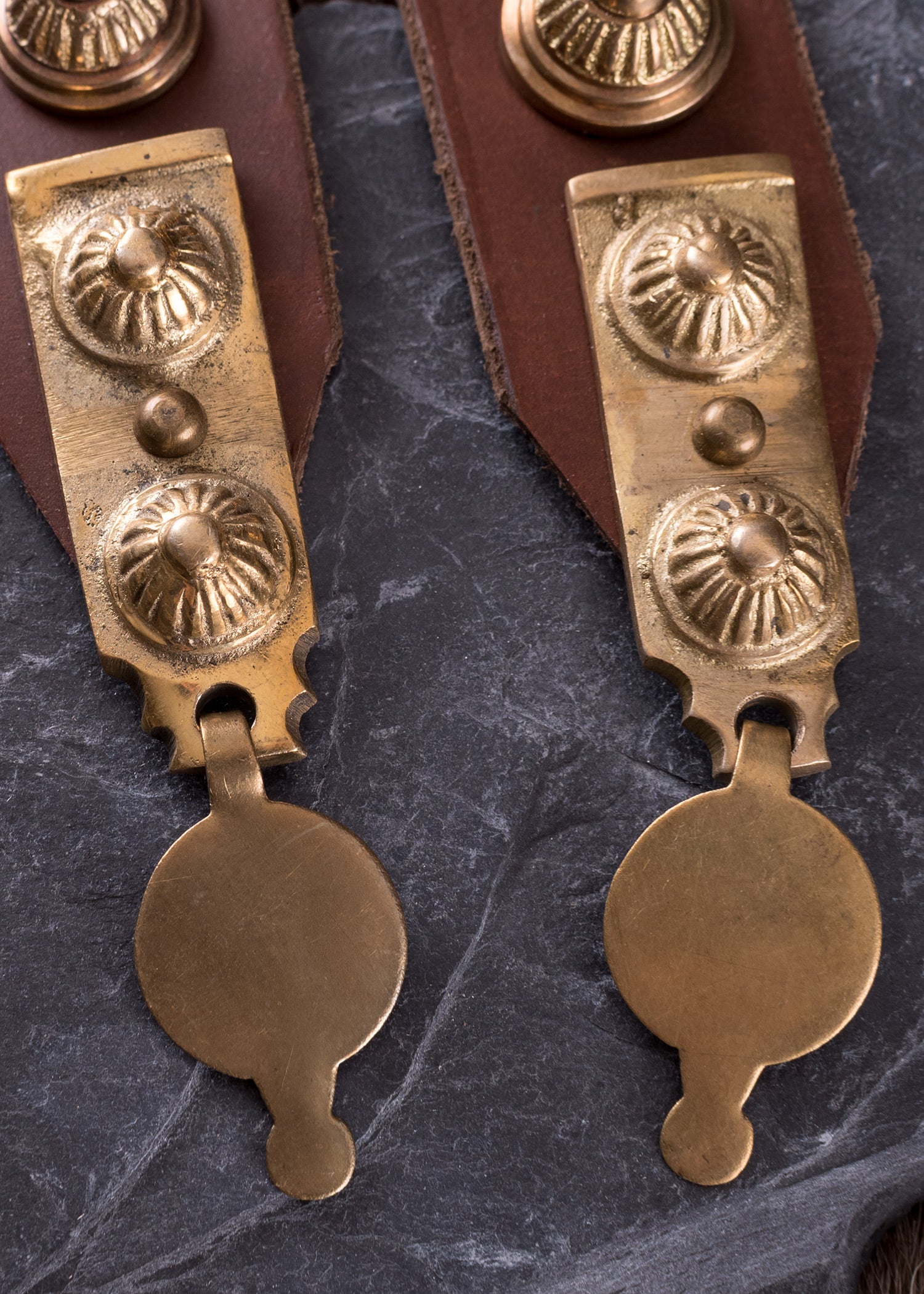 Imagen única de: Cingulum, Cinturón De Legionario, Rgzm, Cuero Y Latón.