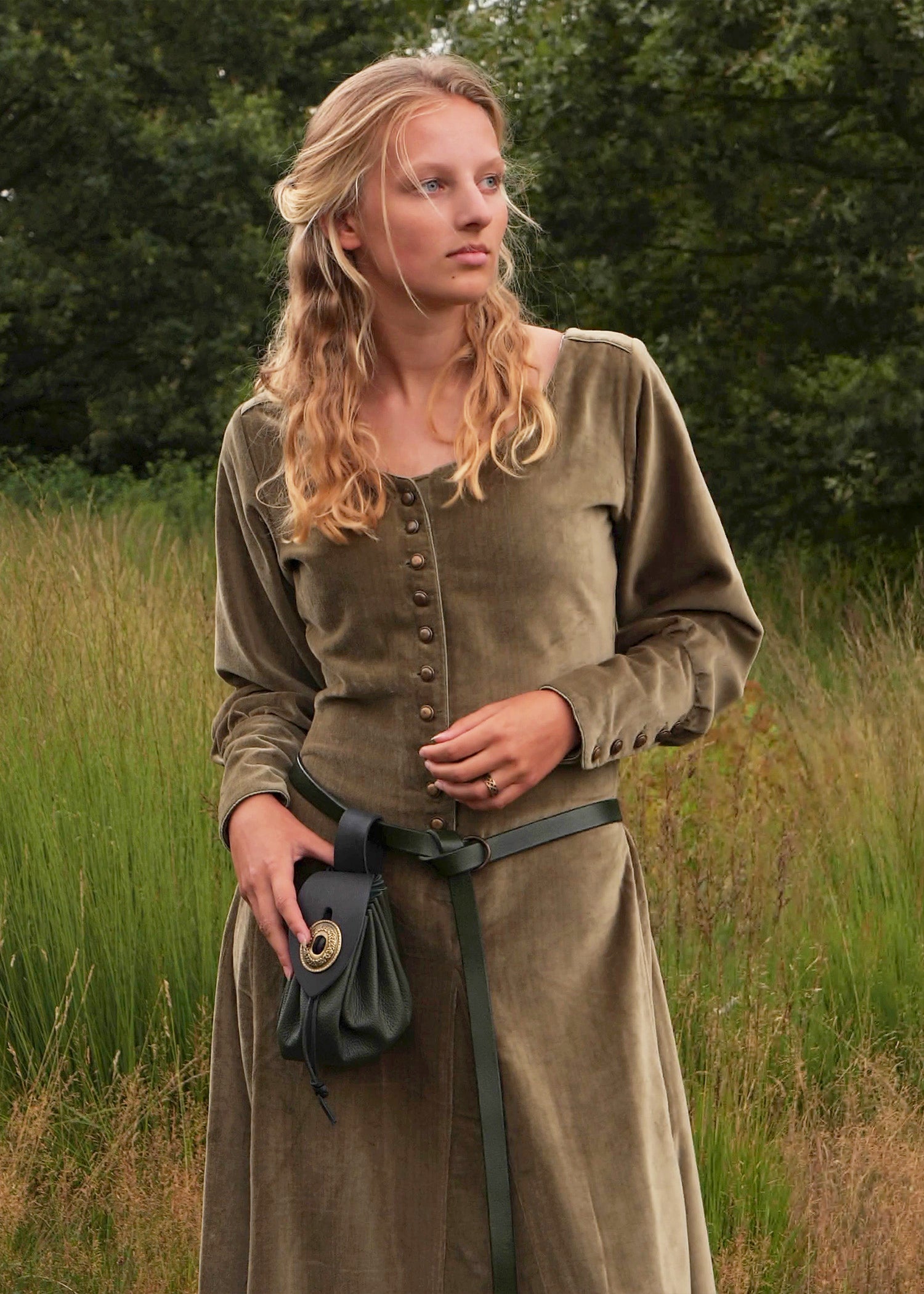 Imagen única de: Cinturón Largo Medieval De Cuero, 160 Cm.