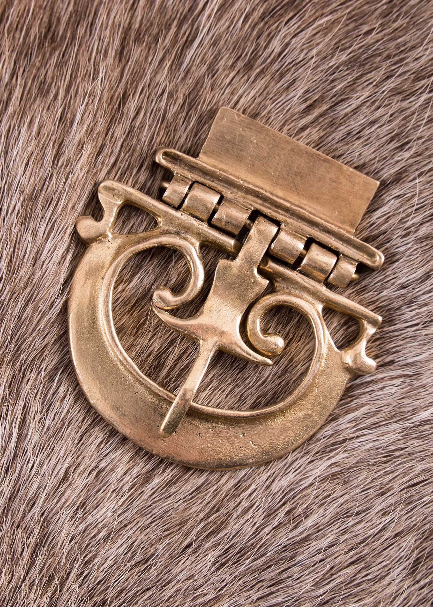 Imagen única de: Hebilla De Cinturón Romana Para Cíngulo, Latón.