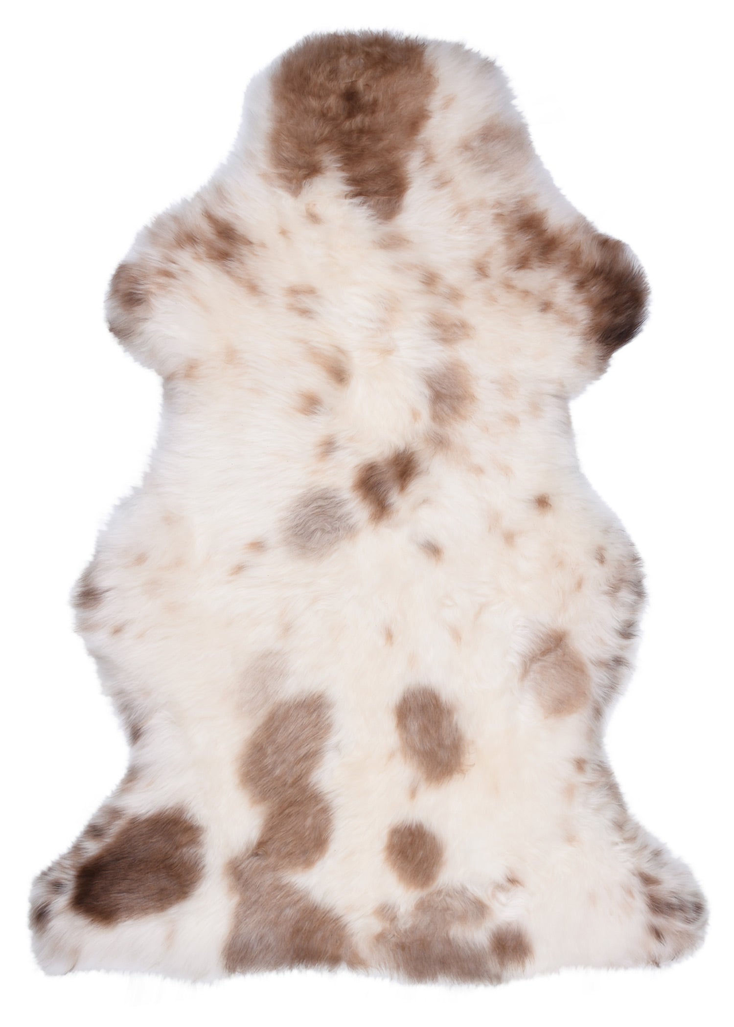 Imagen única de: Piel De Oveja De Nueva Zelanda, Blanco-verde Con Puntas De Color Natural, Aprox. 90 Cm.