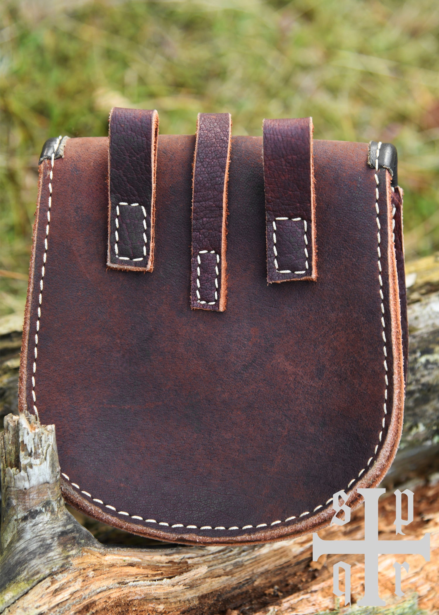 Imagen única de: Bolso Tarsoly, Bolso Cinturón De Cuero Vikingo