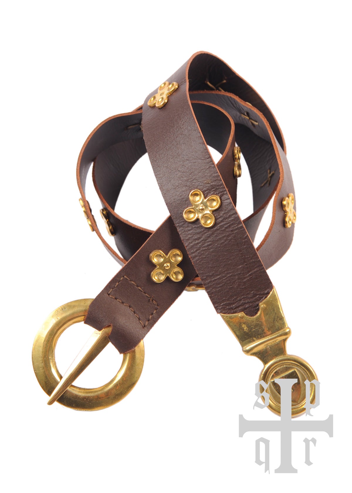 Imagen única de: Cinturón Medieval De Cuero Otto Von Orlamünde, Varios Colores