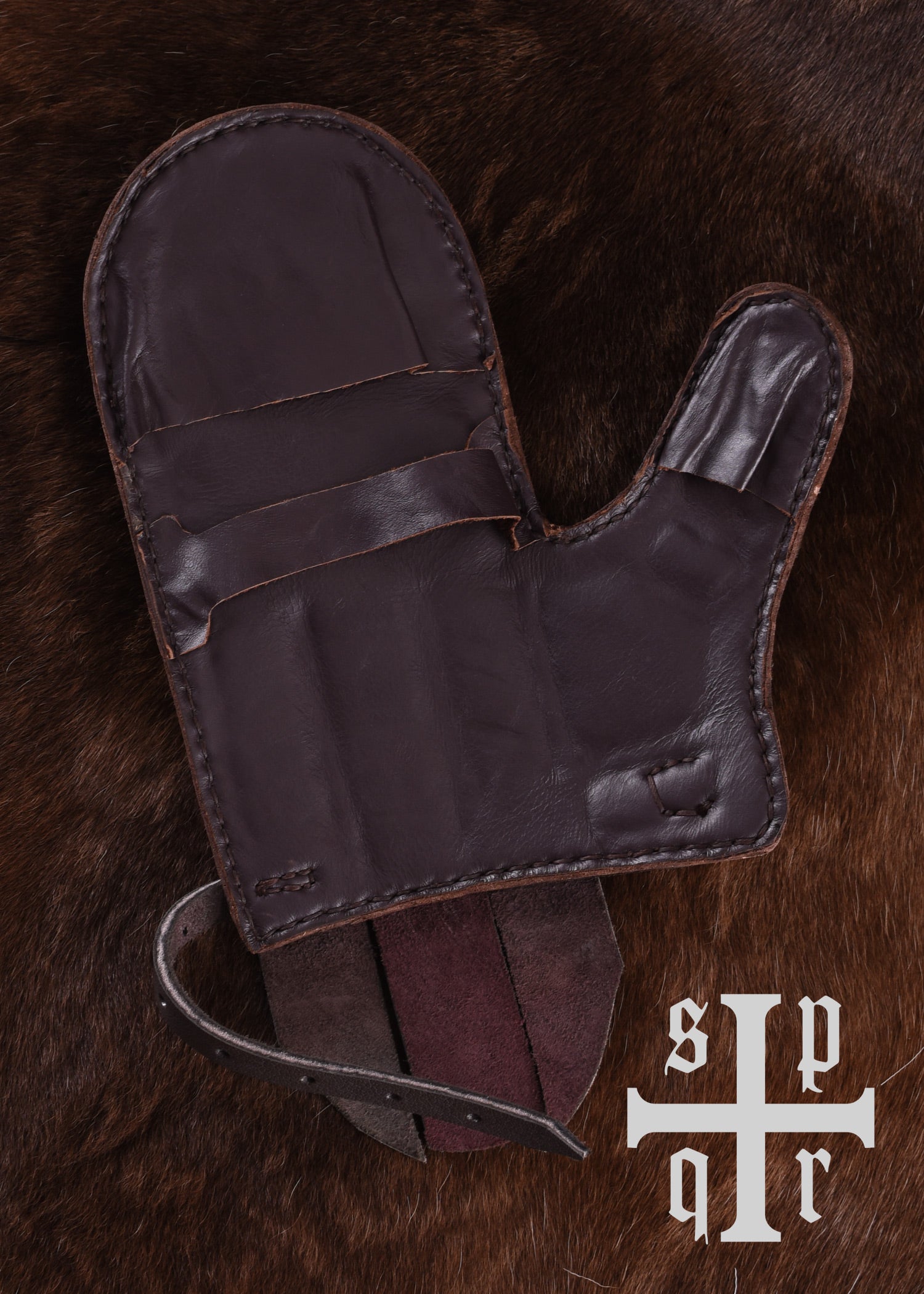 Imagen única de: Manoplas De Cuero Para Sparring Y Lucha De Exhibición, Par