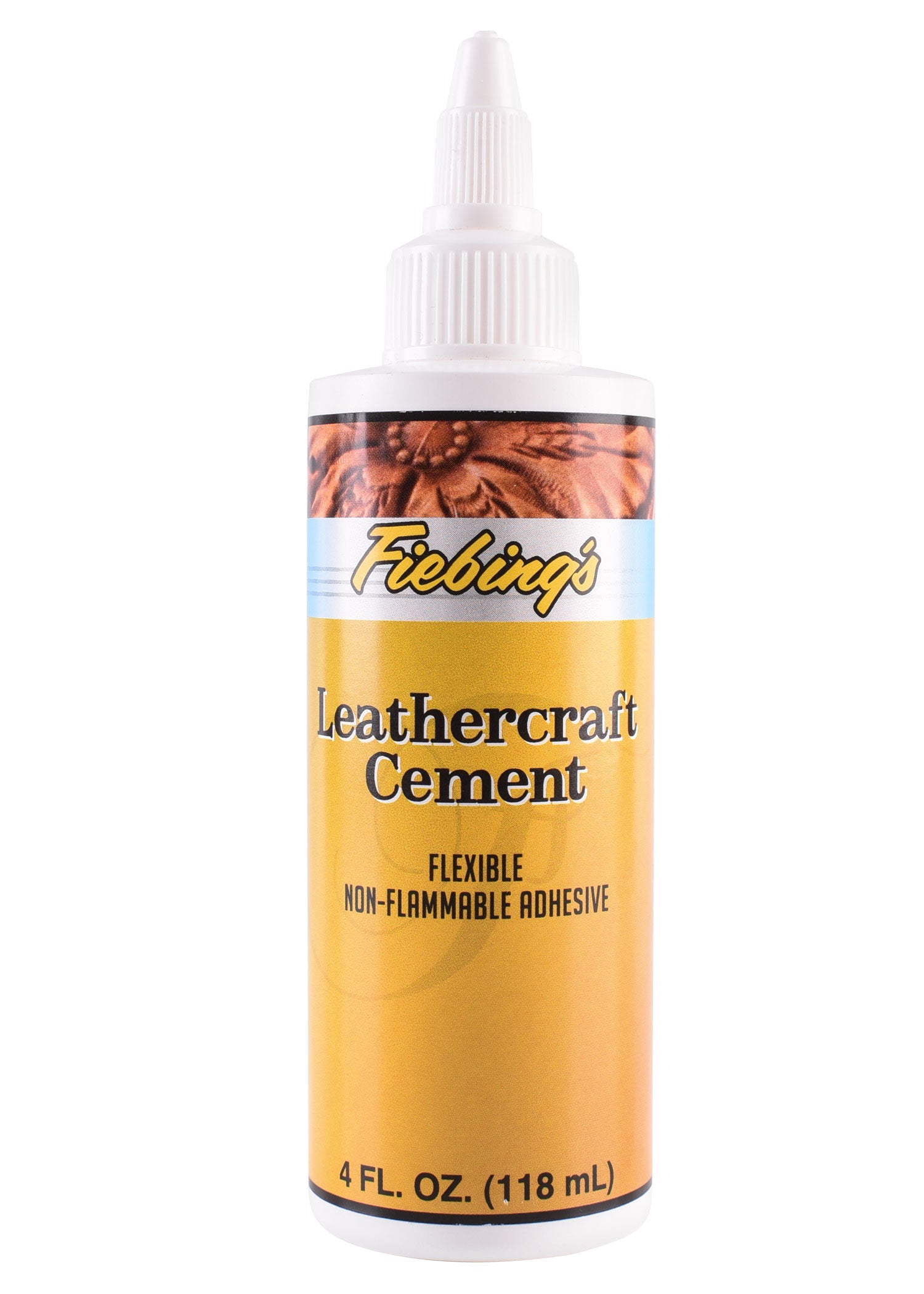 Imagen única de: Fiebing's Leathercraft Cement, Pegamento Para Cuero, Botella De 118 Ml