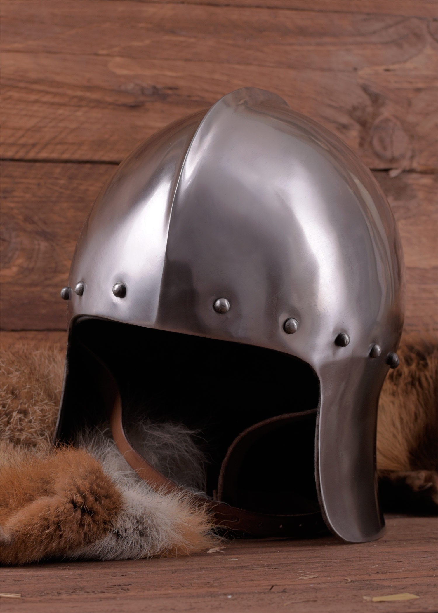 Imagen única de: Casco De Arquero Inglés, Siglo Xv, Acero De 1,6 Mm