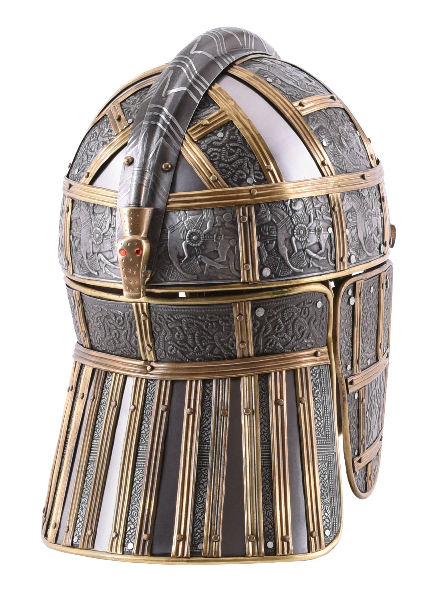 Réplica Casco Sutton Hoo, Siglo VII - Tienda Medieval.