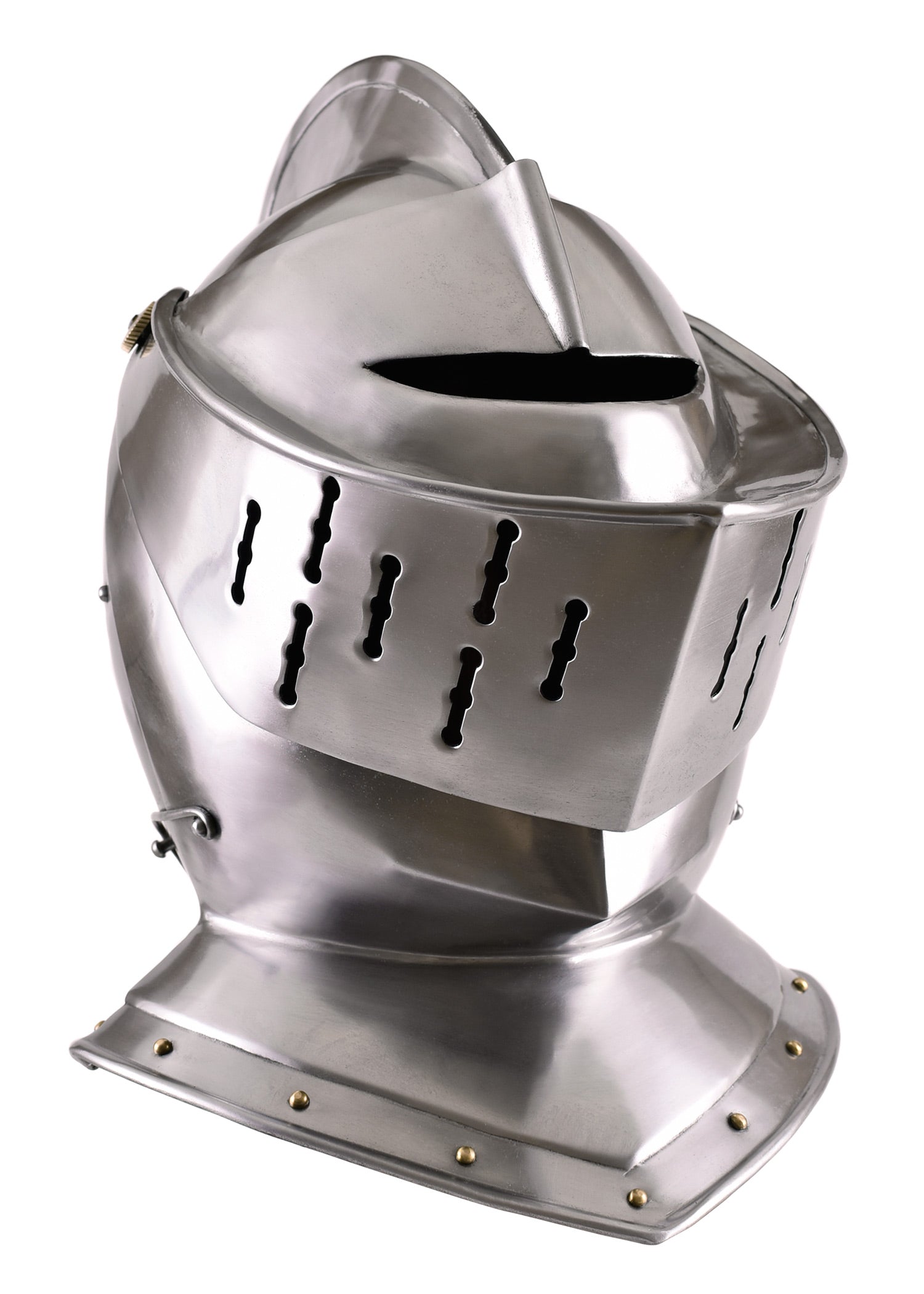 Imagen única de: Casco Con Visera, Ca. 1520, Acero De 1,6 Mm.