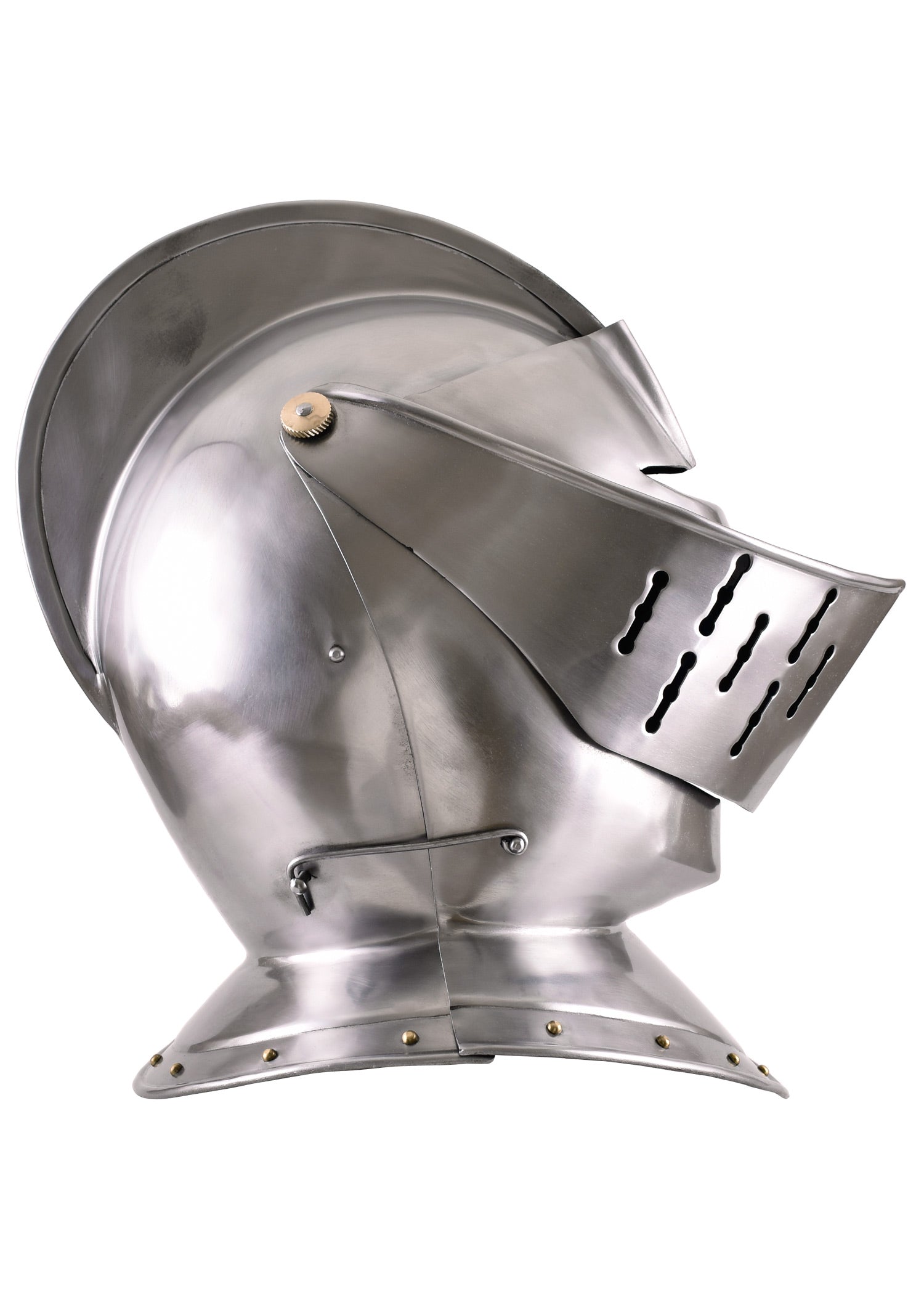 Imagen única de: Casco Con Visera, Ca. 1520, Acero De 1,6 Mm.