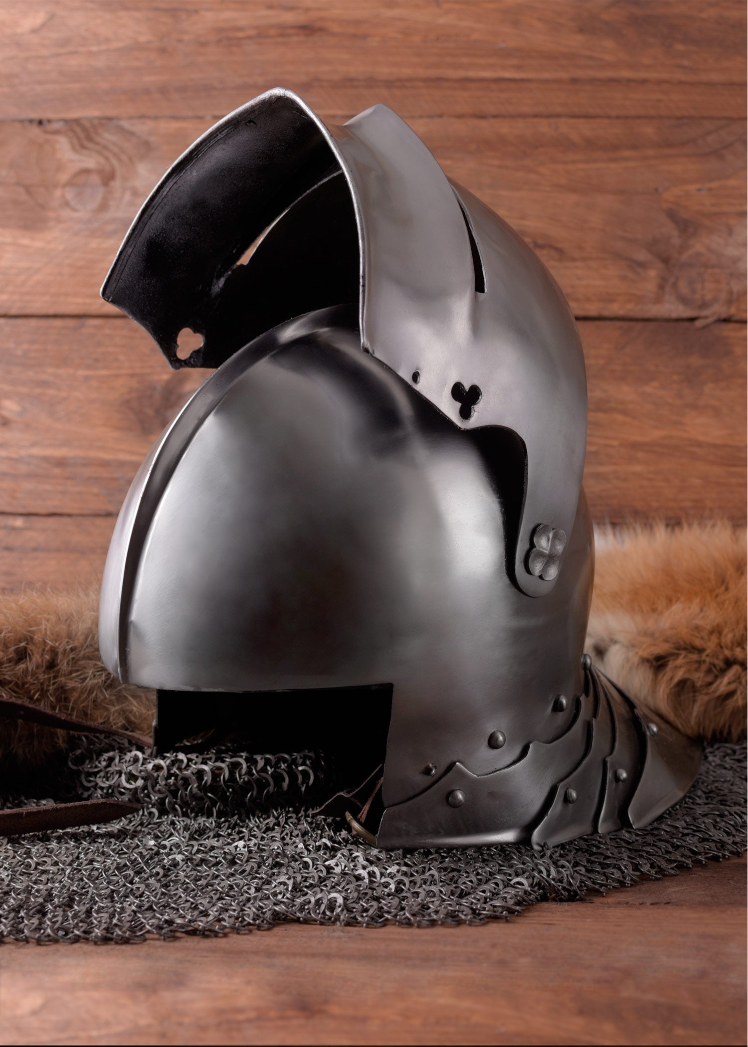 Schaller Alemán, Hacia 1490, Acero De 1,6 Mm - Tienda Medieval.