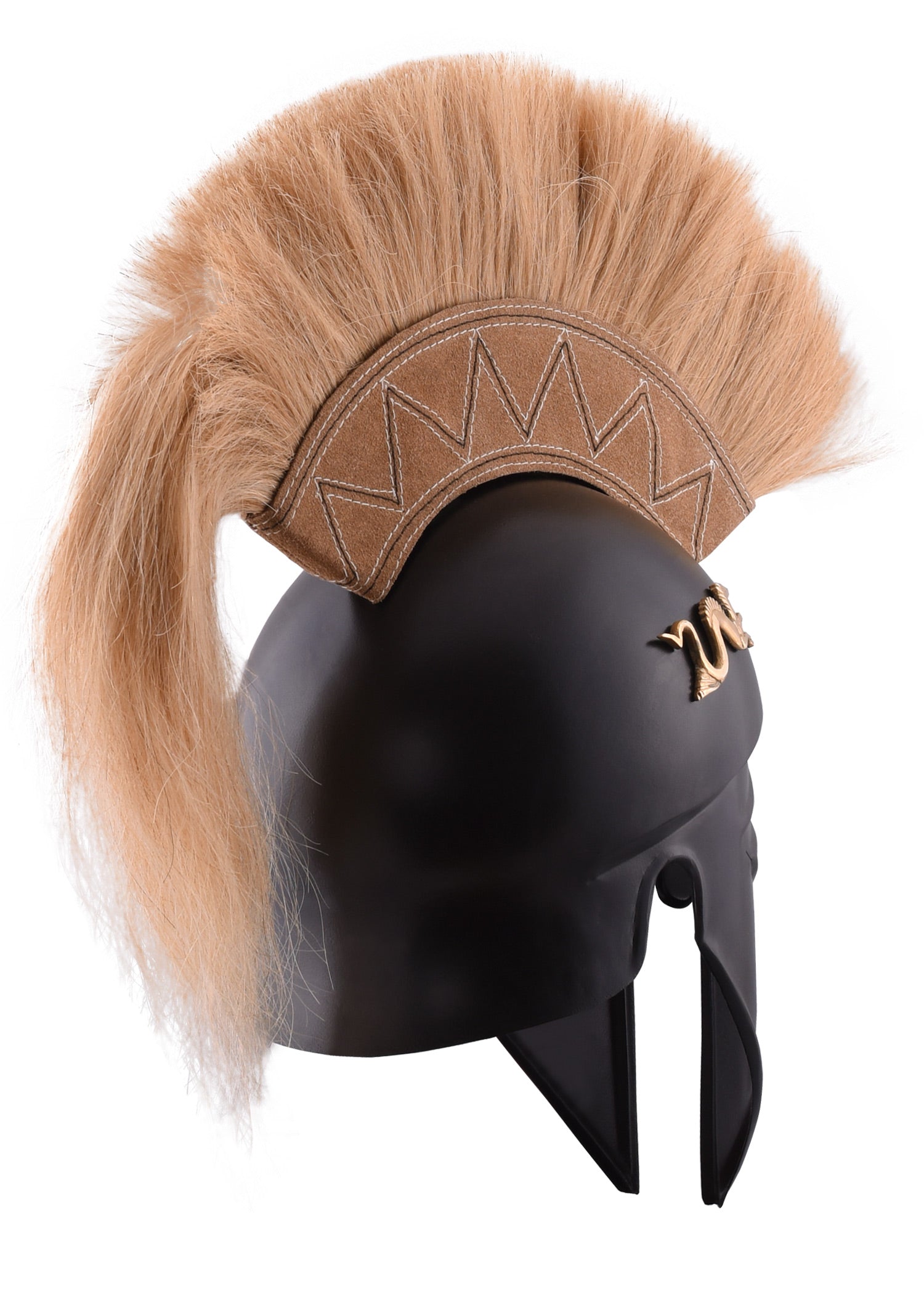 Imagen única de: Casco Italo-corintio Con Escudo, Negro, Decorado
