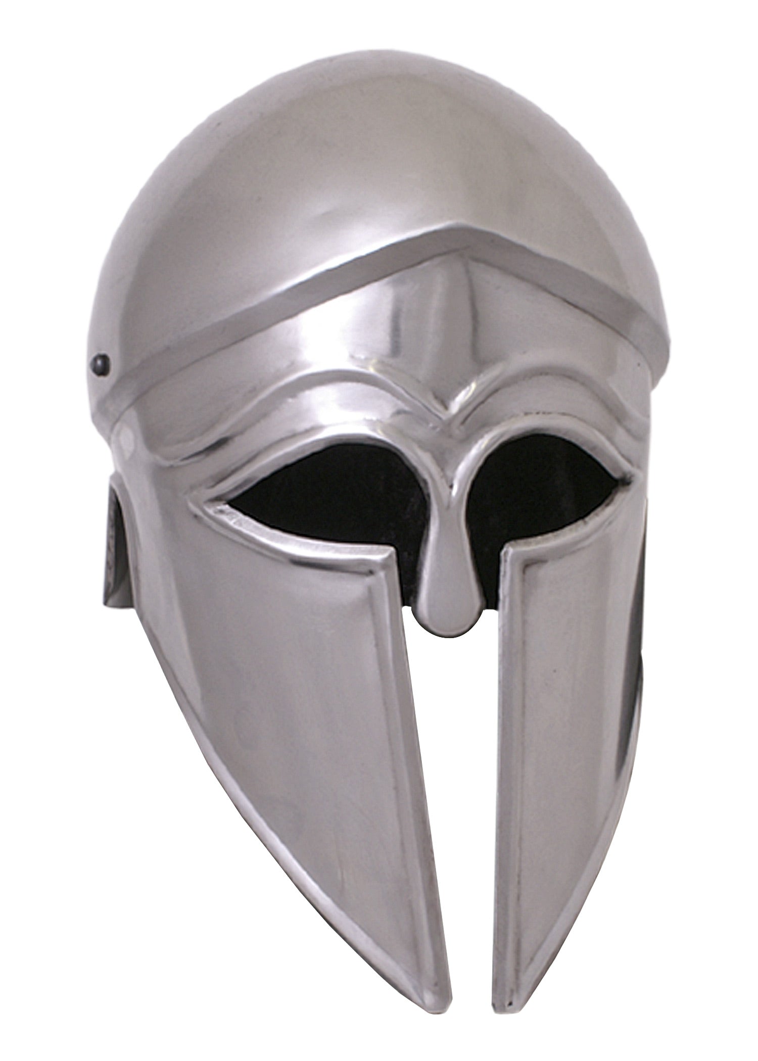 Imagen única de: Casco Italo-corintio, Acero, Con Incrustaciones De Cuero.