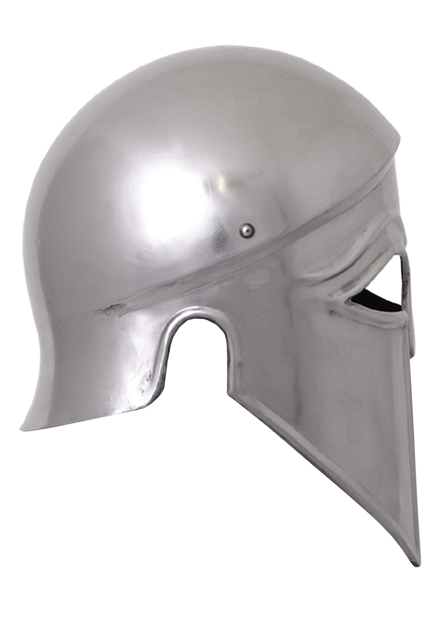Imagen única de: Casco Italo-corintio, Acero, Con Incrustaciones De Cuero.
