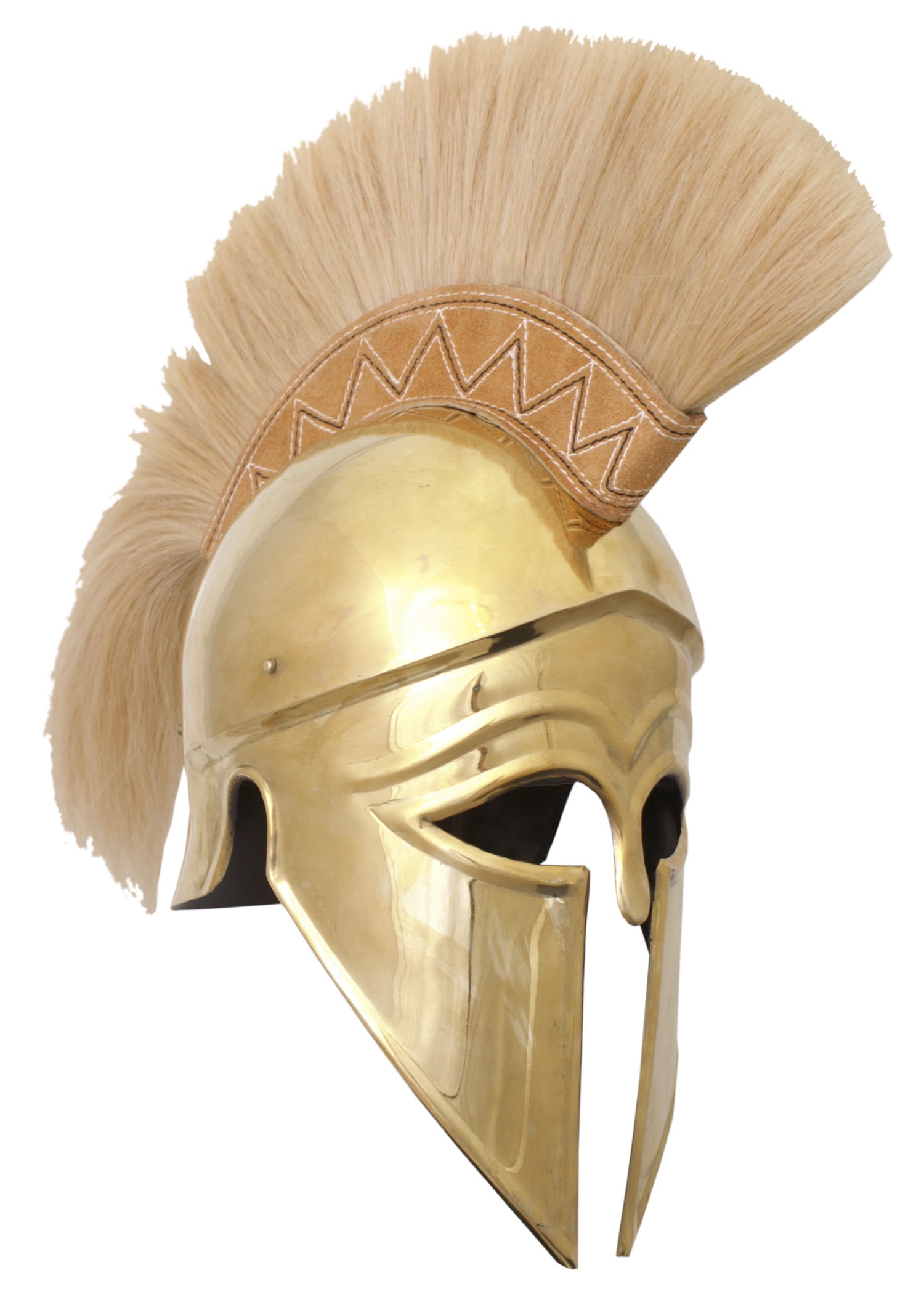 Imagen única de: Casco Italo-corintio Con Escudo, Latón De 1,3 Mm