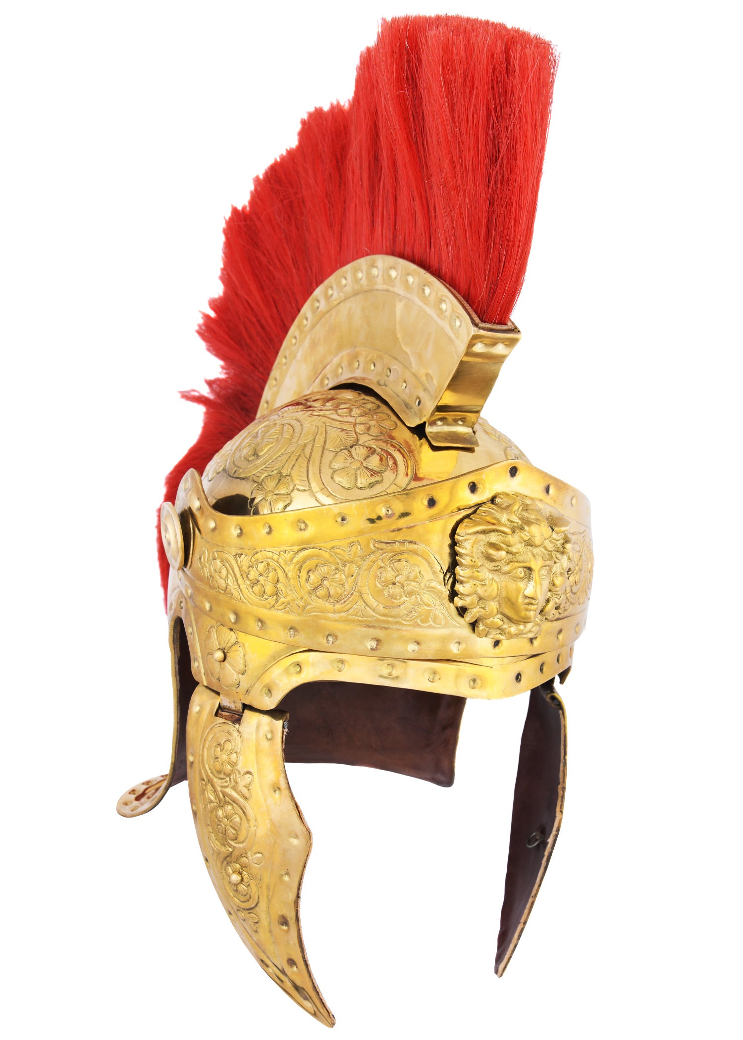 Imagen única de: Magnífico Casco De La Guardia Pretoriana Romana, Latón