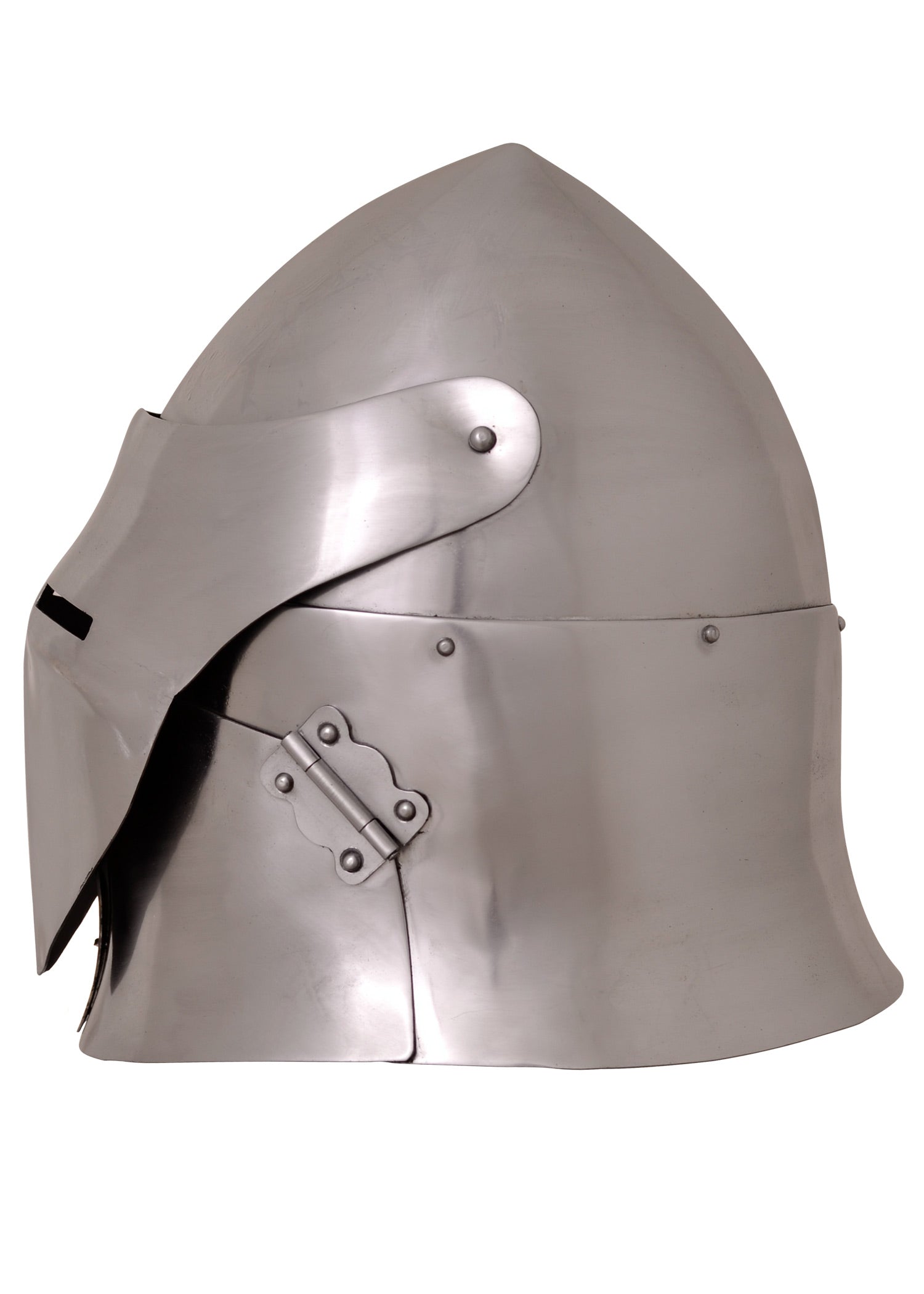 Imagen única de: Casco Superior Con Visera Plegable, Acero De 1,6 Mm