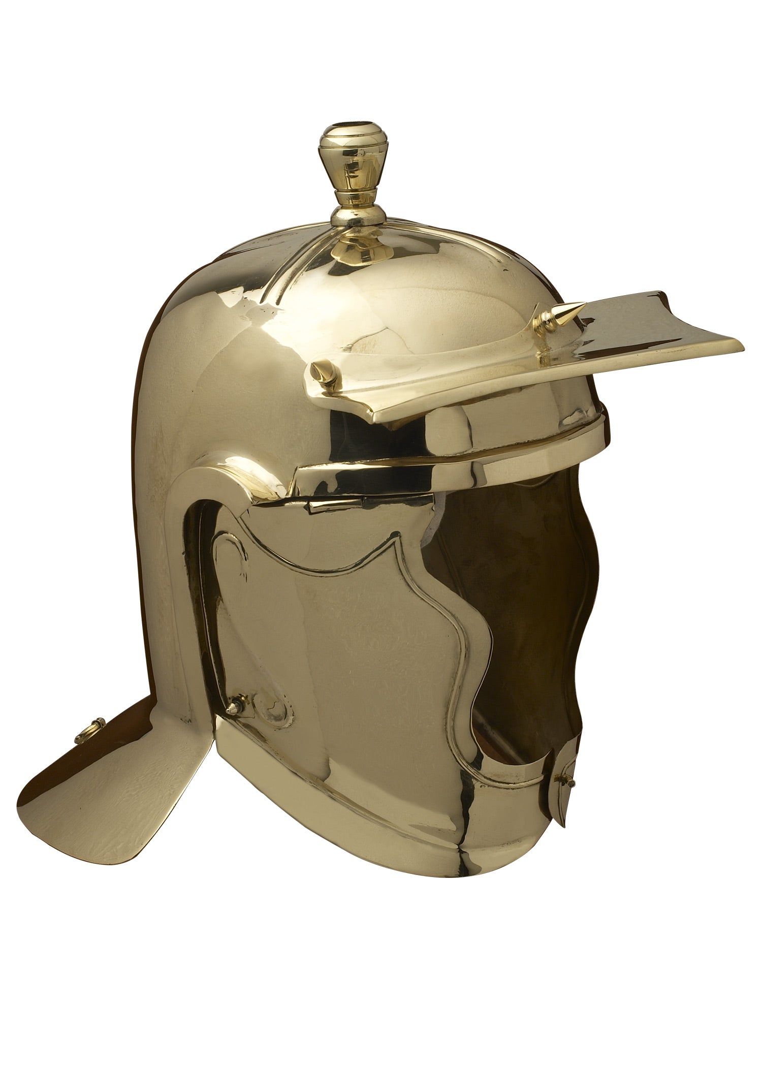 Imagen única de: Casco De Caballería Romana De Libro, Latón