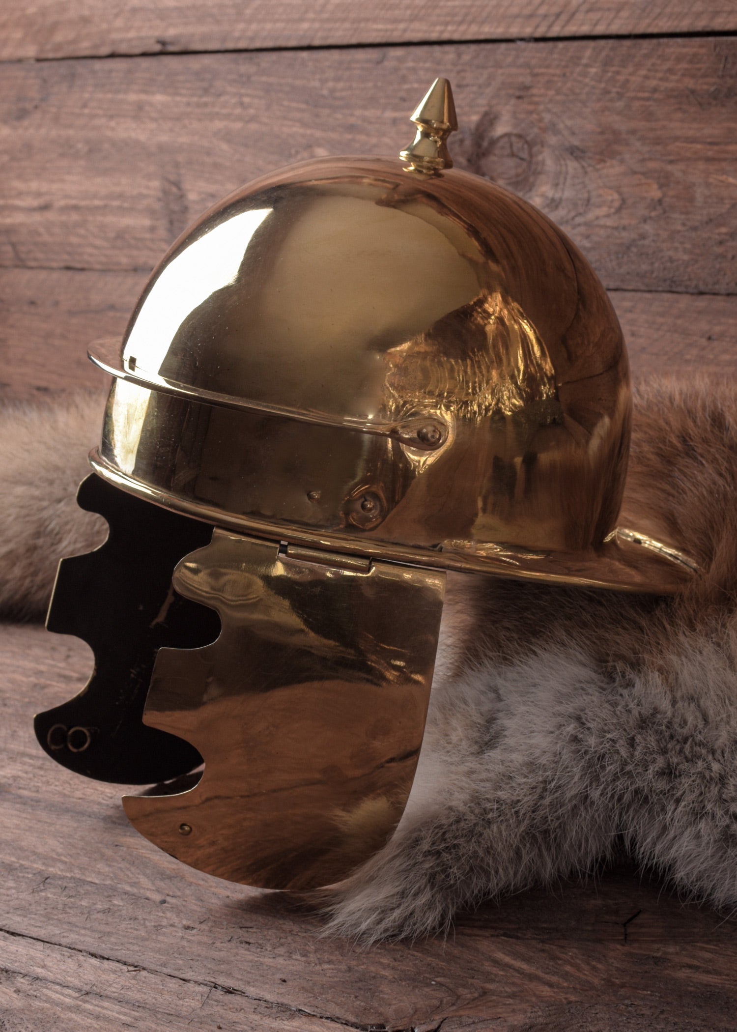 Imagen única de: Casco Romano Coolus -D- Soportes, Latón