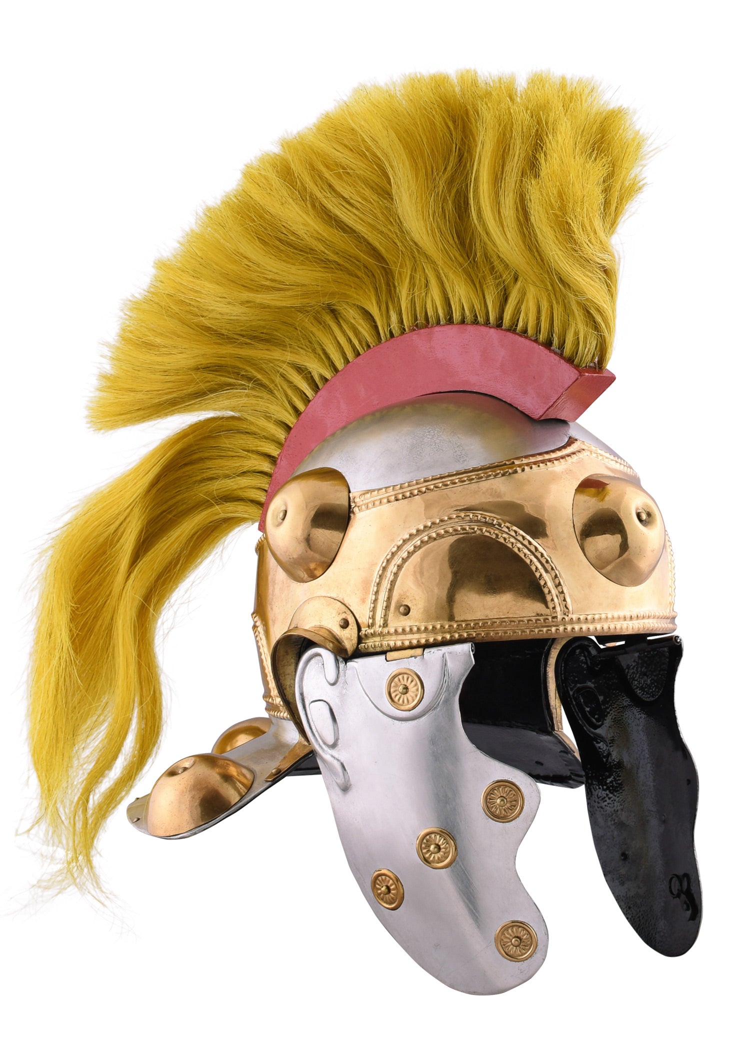 Imagen única de: Casco Witcham Gravel, Casco Auxiliar Romano, Acero De 1,2 Mm