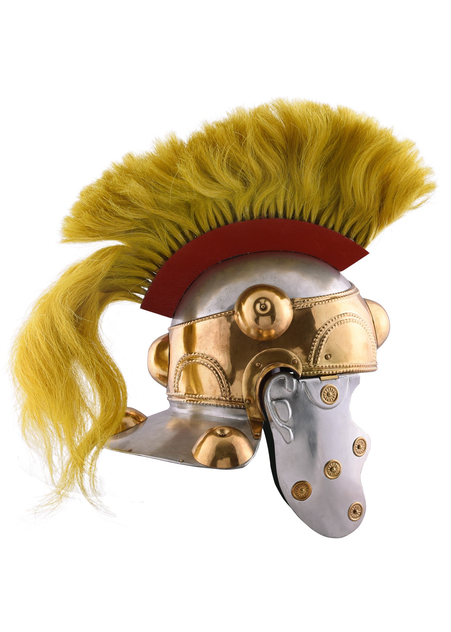 Imagen única de: Casco Witcham Gravel, Casco Auxiliar Romano, Acero De 1,2 Mm