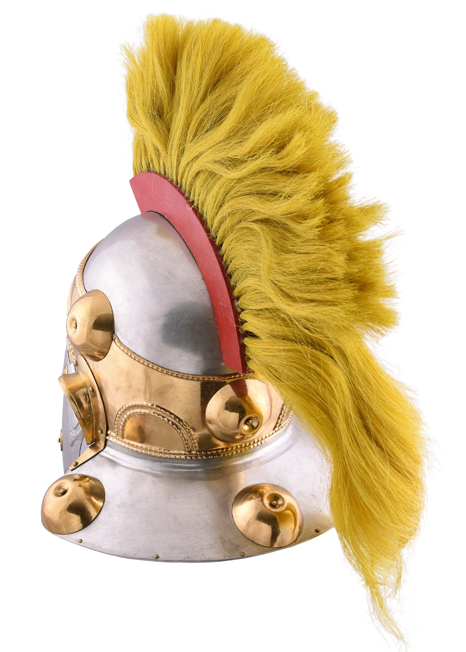 Imagen única de: Casco Witcham Gravel, Casco Auxiliar Romano, Acero De 1,2 Mm