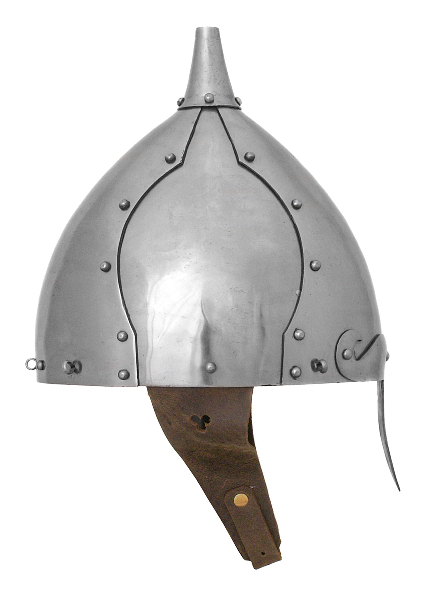 Imagen única de: Casco Eslavo Altomedieval, Talla. M, Acero De 2 Mm