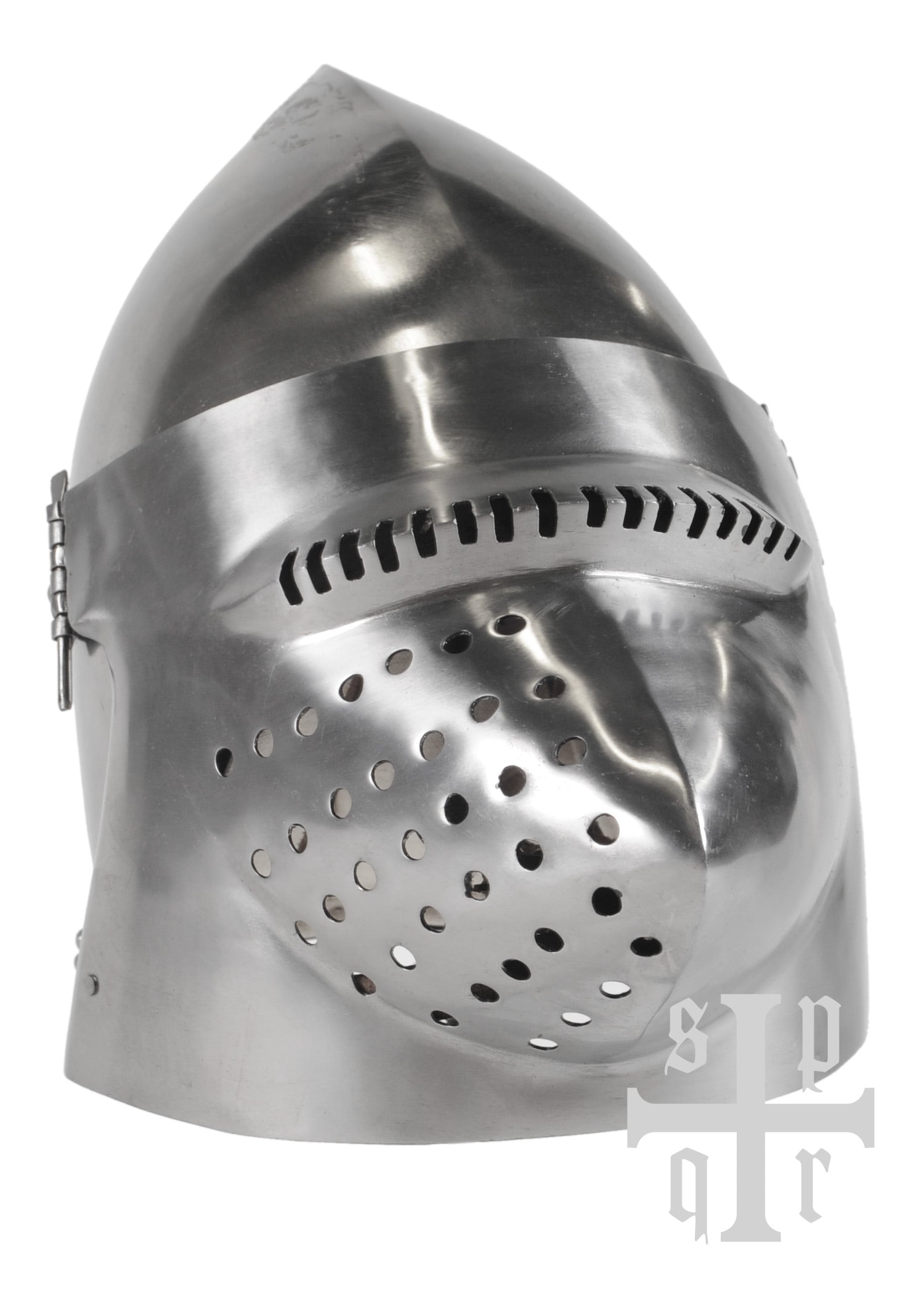 Imagen única de: Hundsgugel, Casco Medieval, Castillo De Churburg Aprox. 1395, Acero De 1,2 Mm.