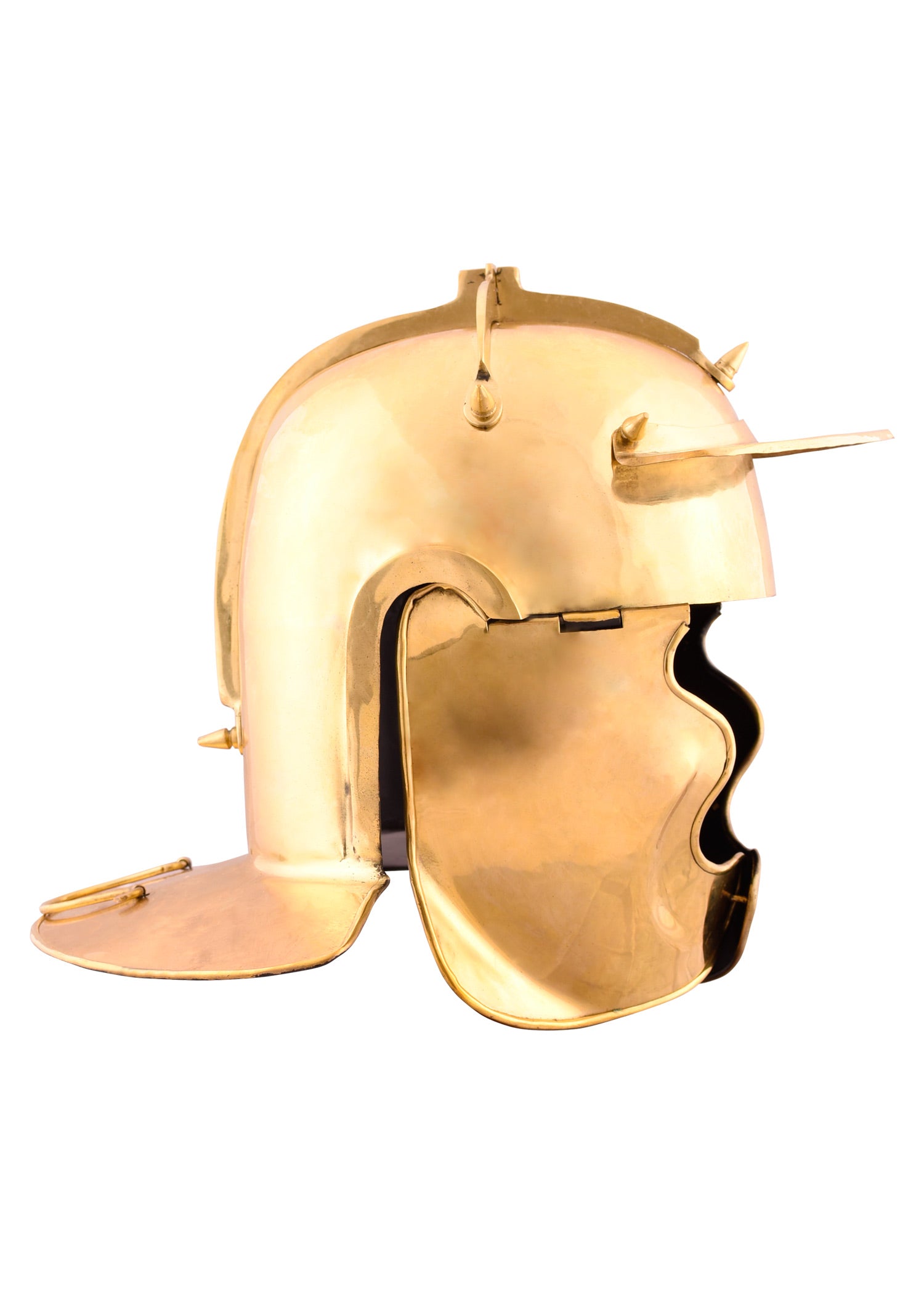 Imagen única de: Casco De Infantería Auxiliar, Basado En El Hallazgo De Niederbieber, Fabricado En Latón