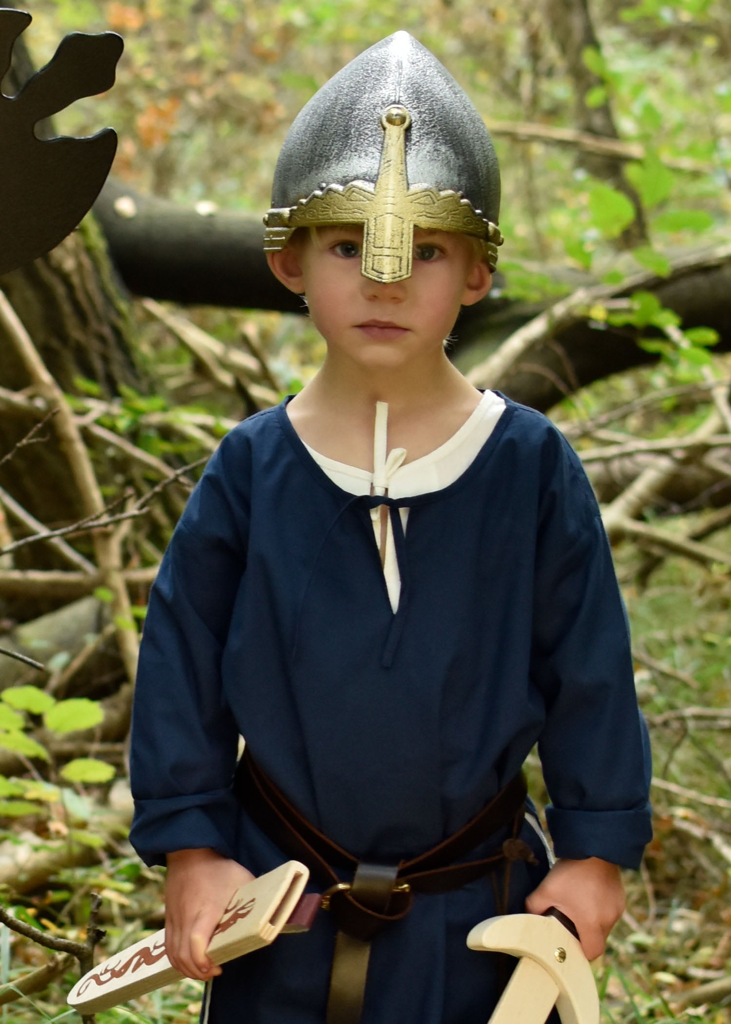 Imagen única de: Casco Normando Infantil De Plástico.