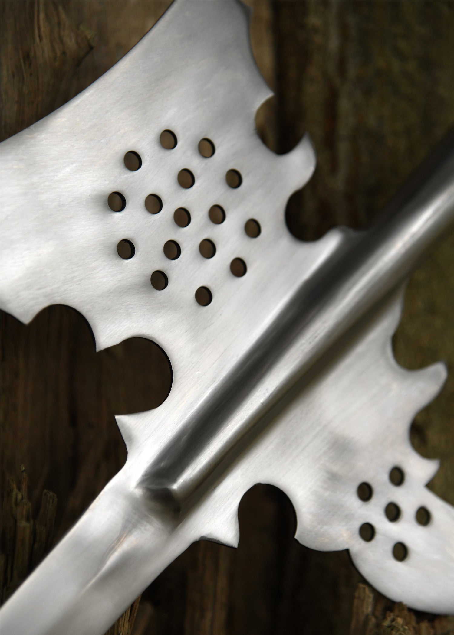 Alabarda Alemana Acero al Carbono Renacimiento - Tienda Medieval.